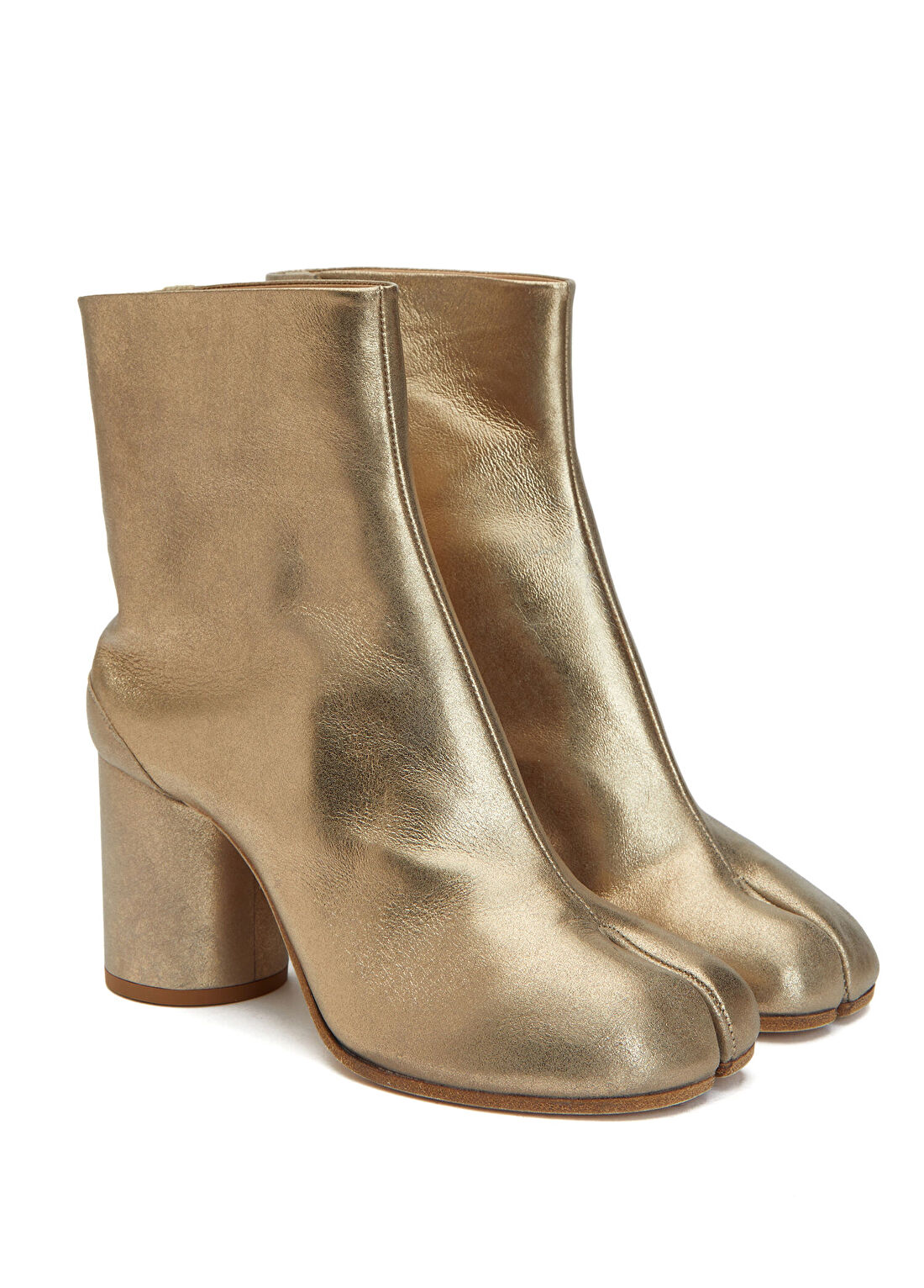 Maison Margiela Tabi Gold Kadın Deri Bot görsel 2