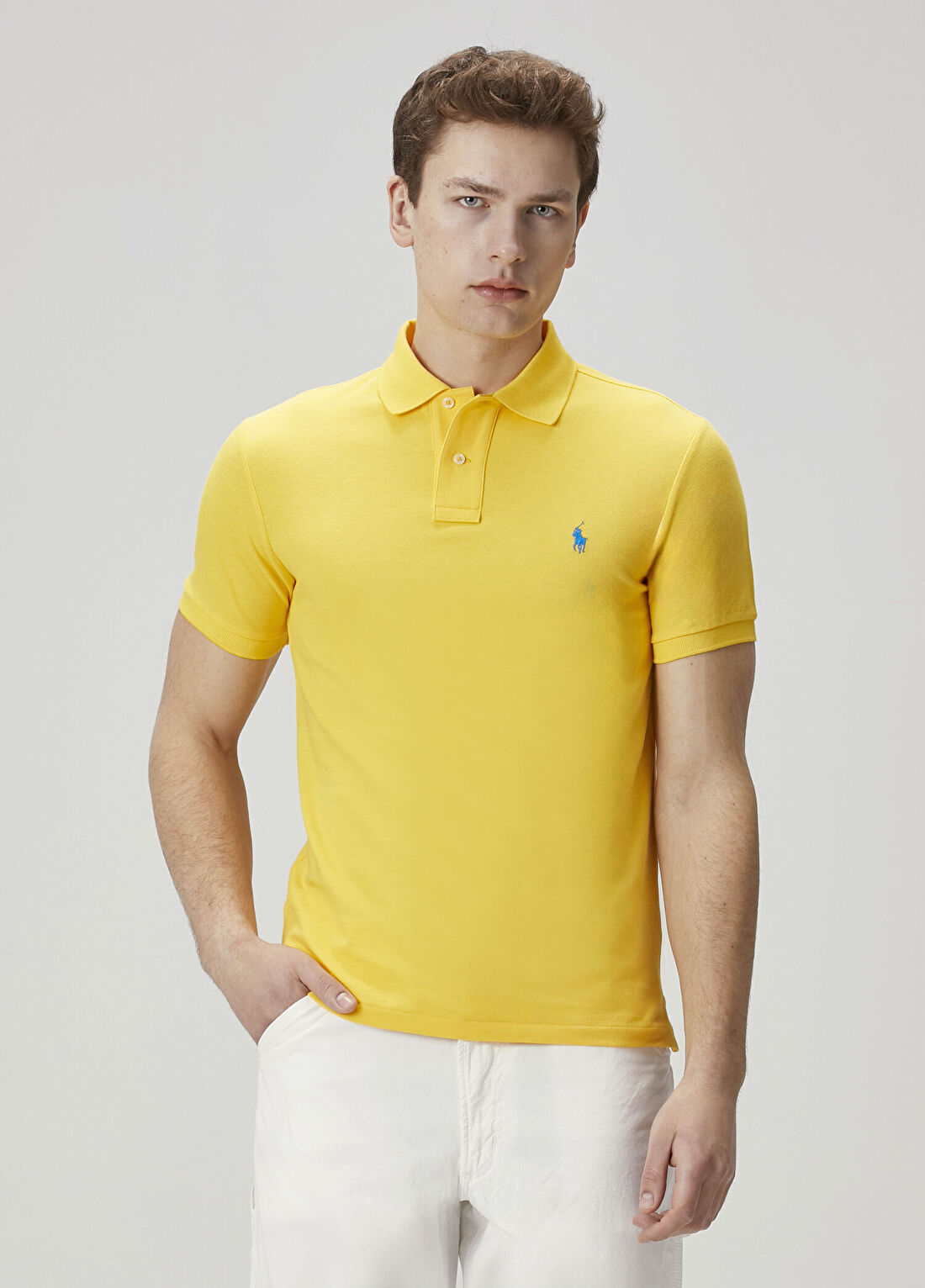 Polo Ralph Lauren Sarı Polo Yaka T-shirt