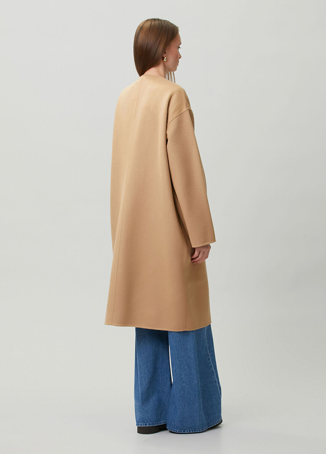 Lauren Ralph Lauren Camel Palto görsel 4