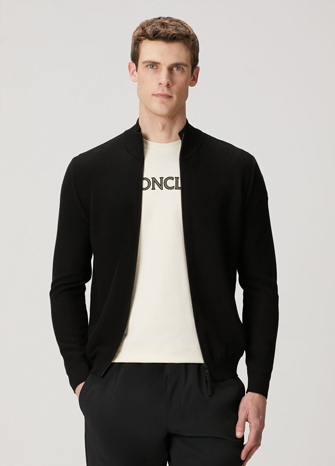 Moncler Siyah Triko Hırka