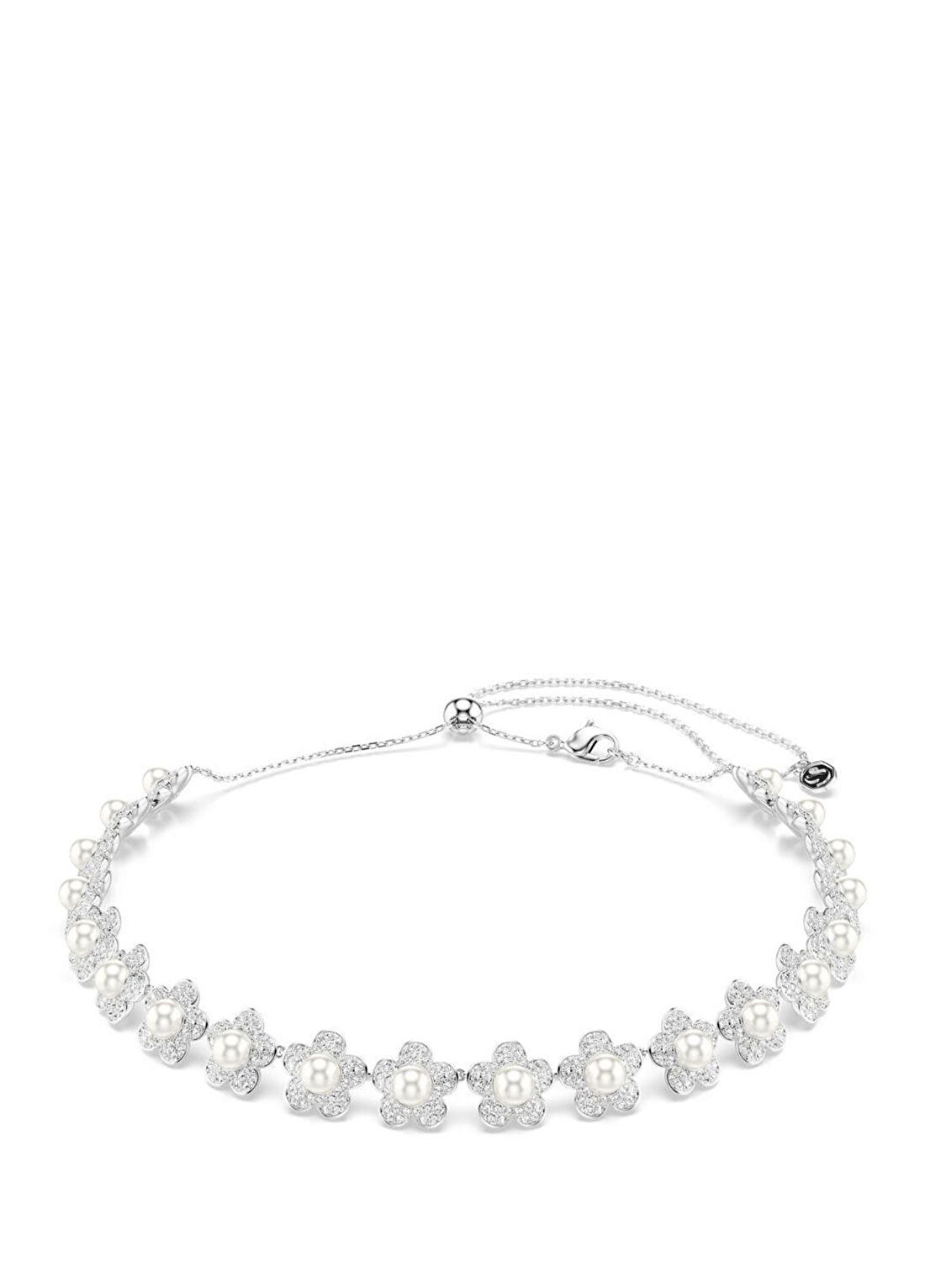 Swarovski Capsule Choker Prl White Rhs Kadın Kolye