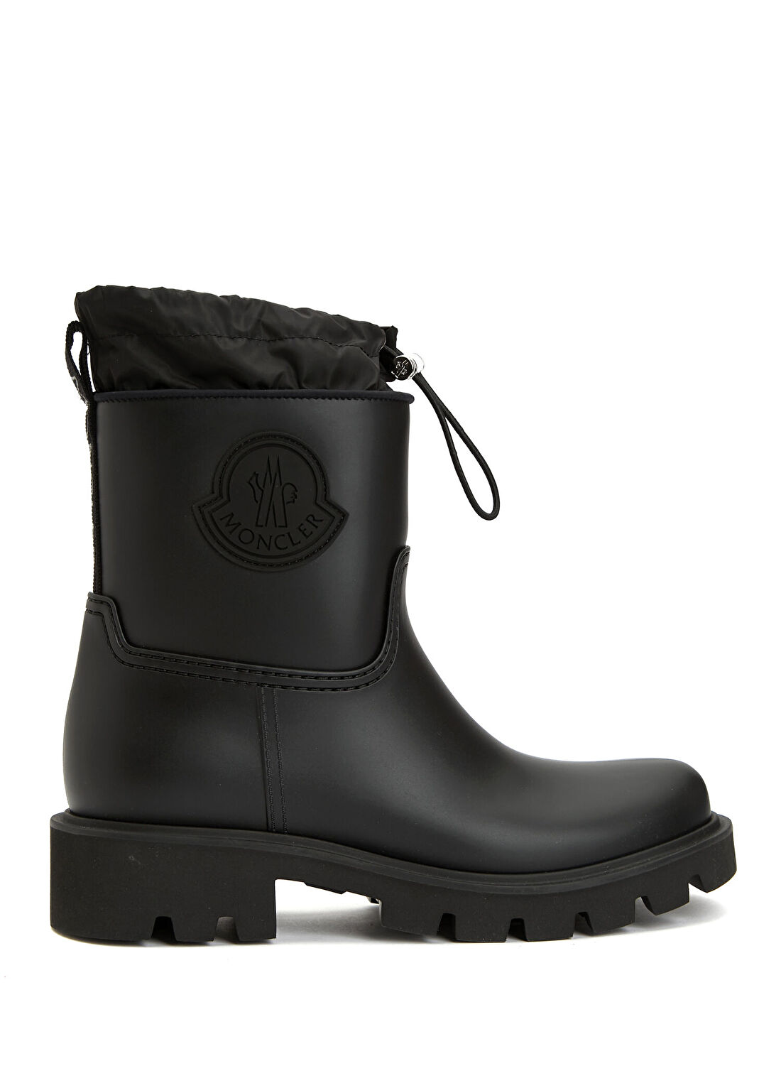 Moncler Siyah Kadın Yağmur Botu