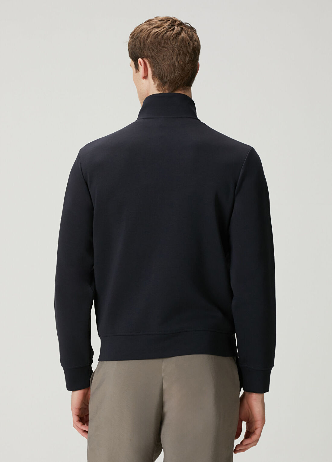 Emporio Armani Lacivert Sweatshirt görsel 4