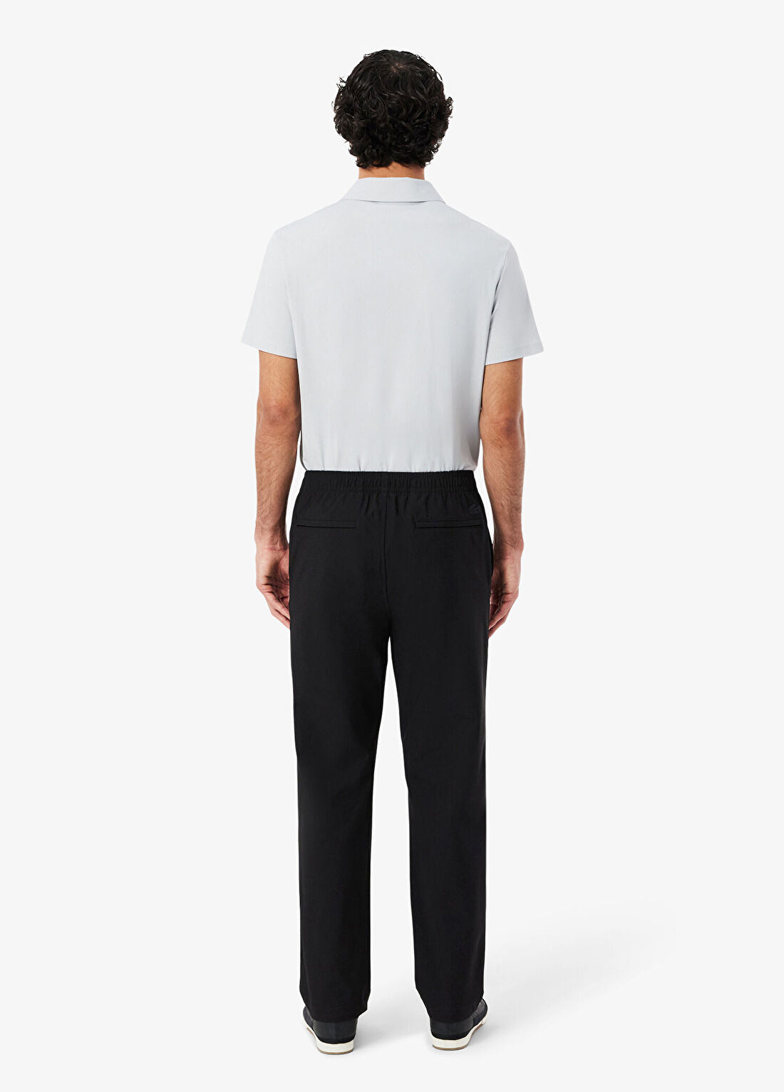 Lacoste Siyah Regular Fit Erkek Chino Pantolon görsel 3