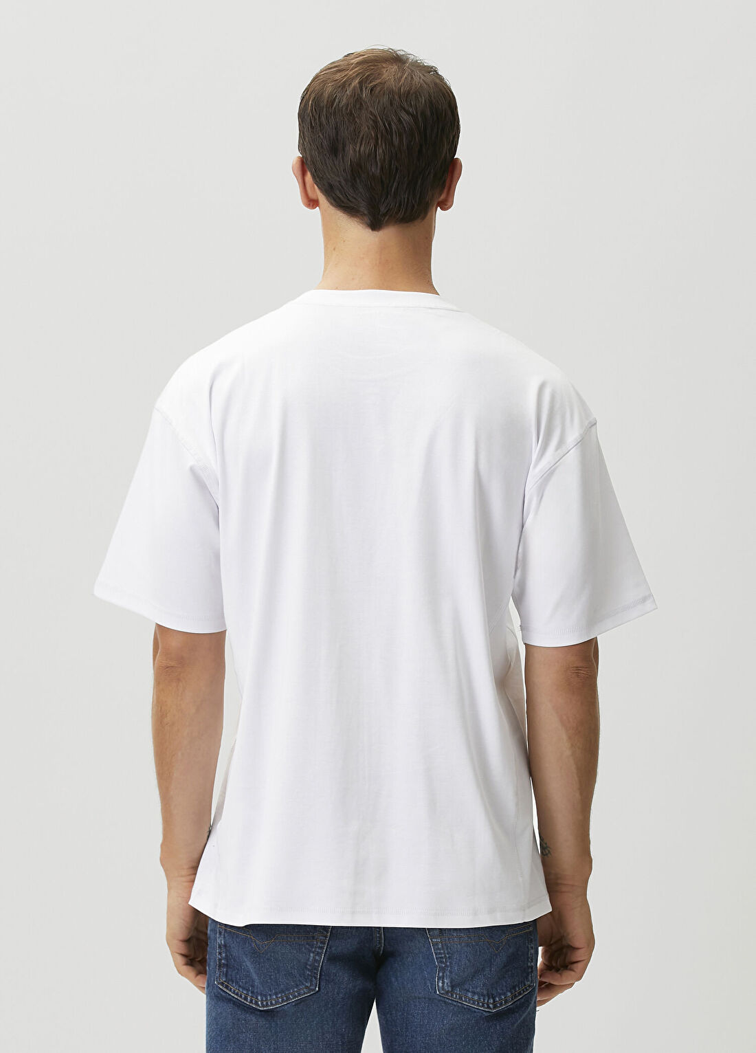Diesel T-Boxt Beyaz T-shirt görsel 4