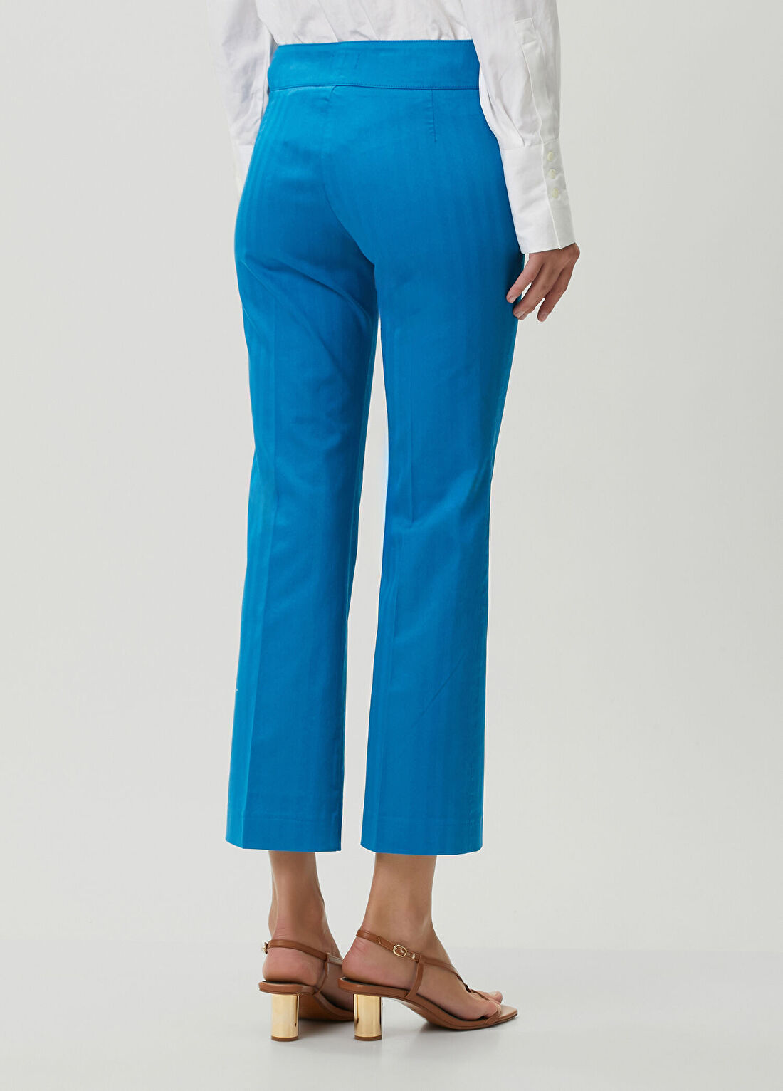 Etro Mavi Çizgili Jean Pantolon görsel 4