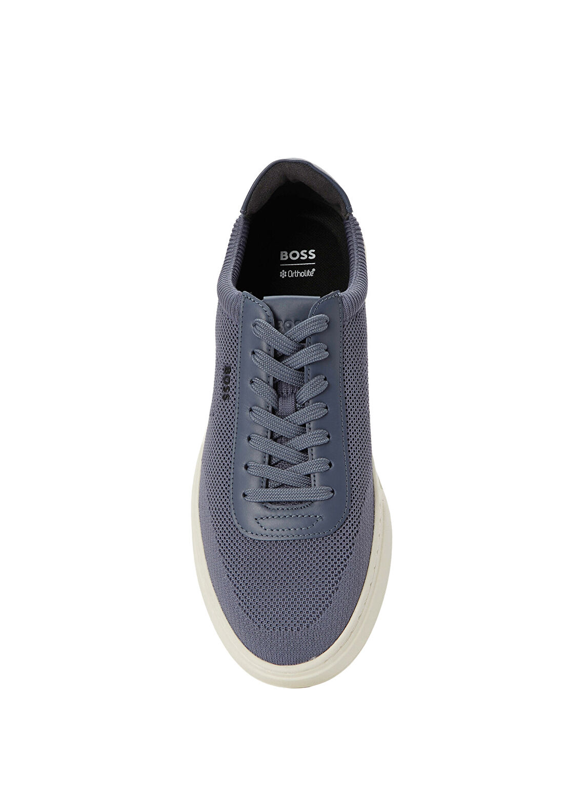 Boss Kieran Açık Mavi Erkek Deri Sneaker görsel 4