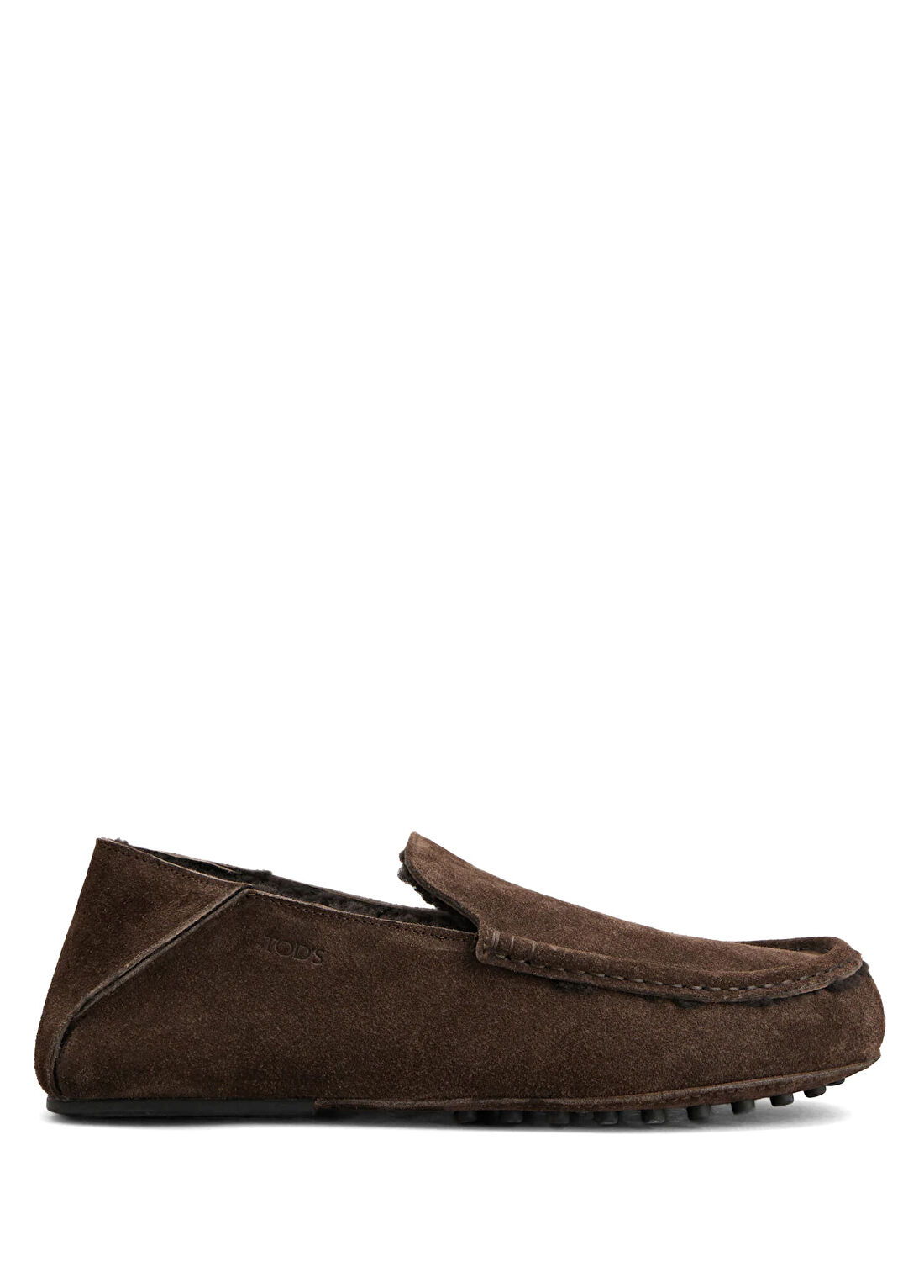 Tod's Kahverengi Erkek Süet Loafer