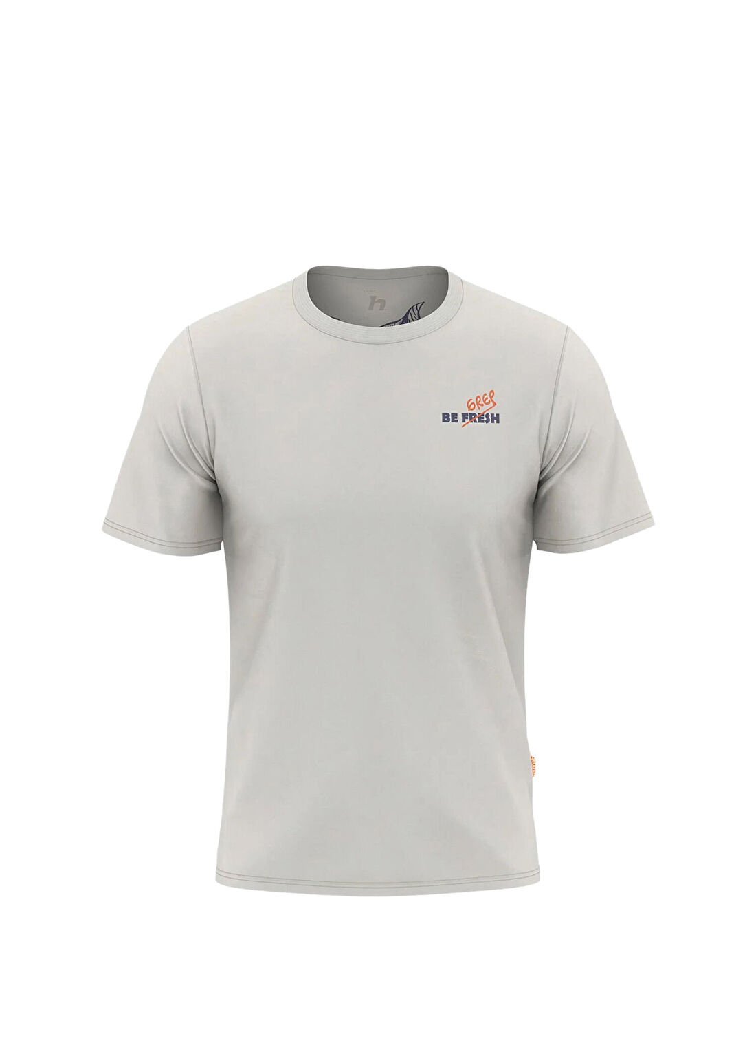 Hannah Logen White Onyx Baskılı Regular Fit Kısa Kollu Erkek T-Shirt