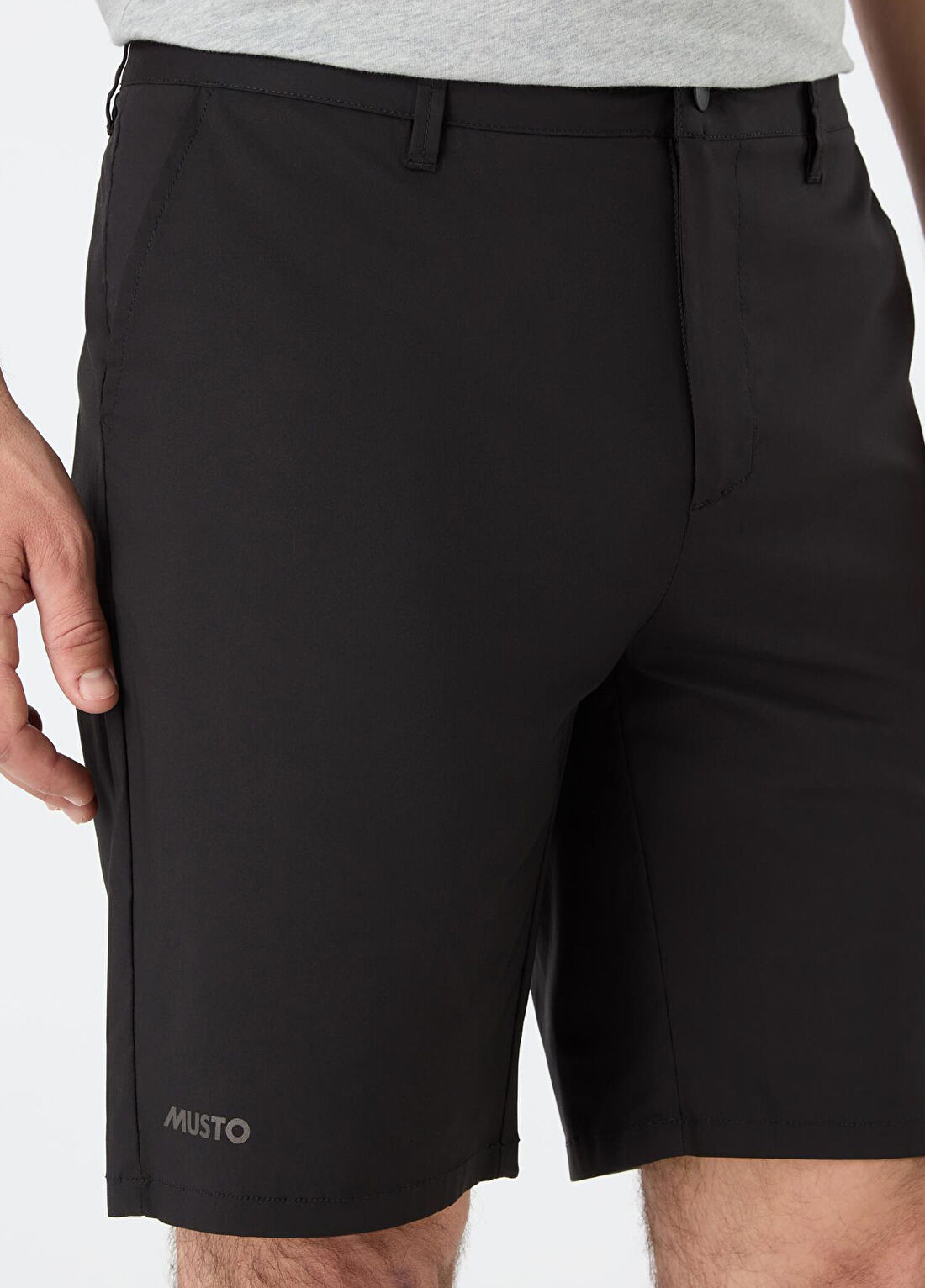 Musto M Rib Fd Black Erkek Şort görsel 4