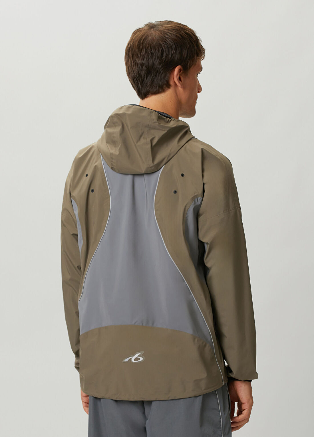 Balenciaga Gri Kapüşonlu Ceket görsel 4