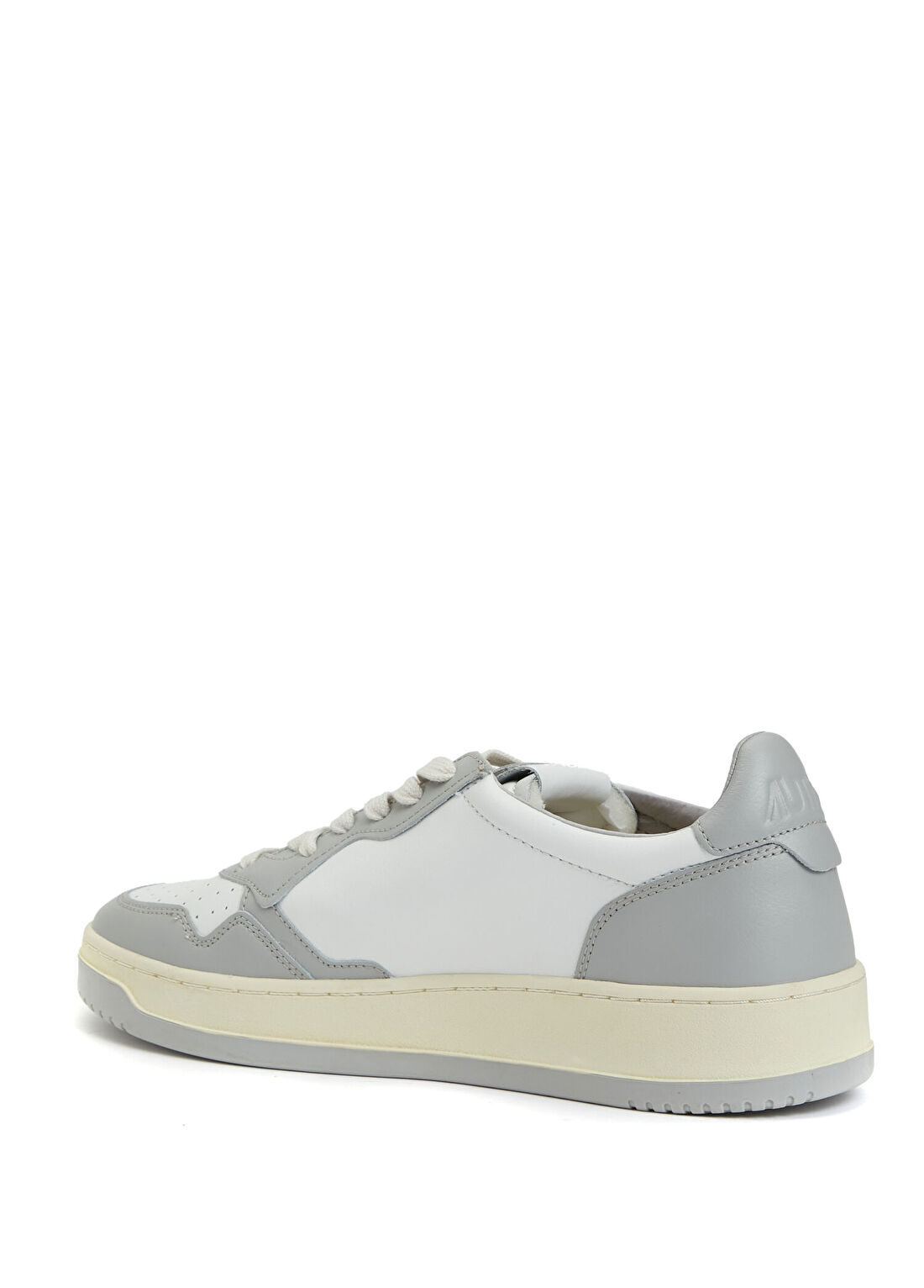 Autry Medalist Low Beyaz Gri Erkek Deri Sneaker görsel 3