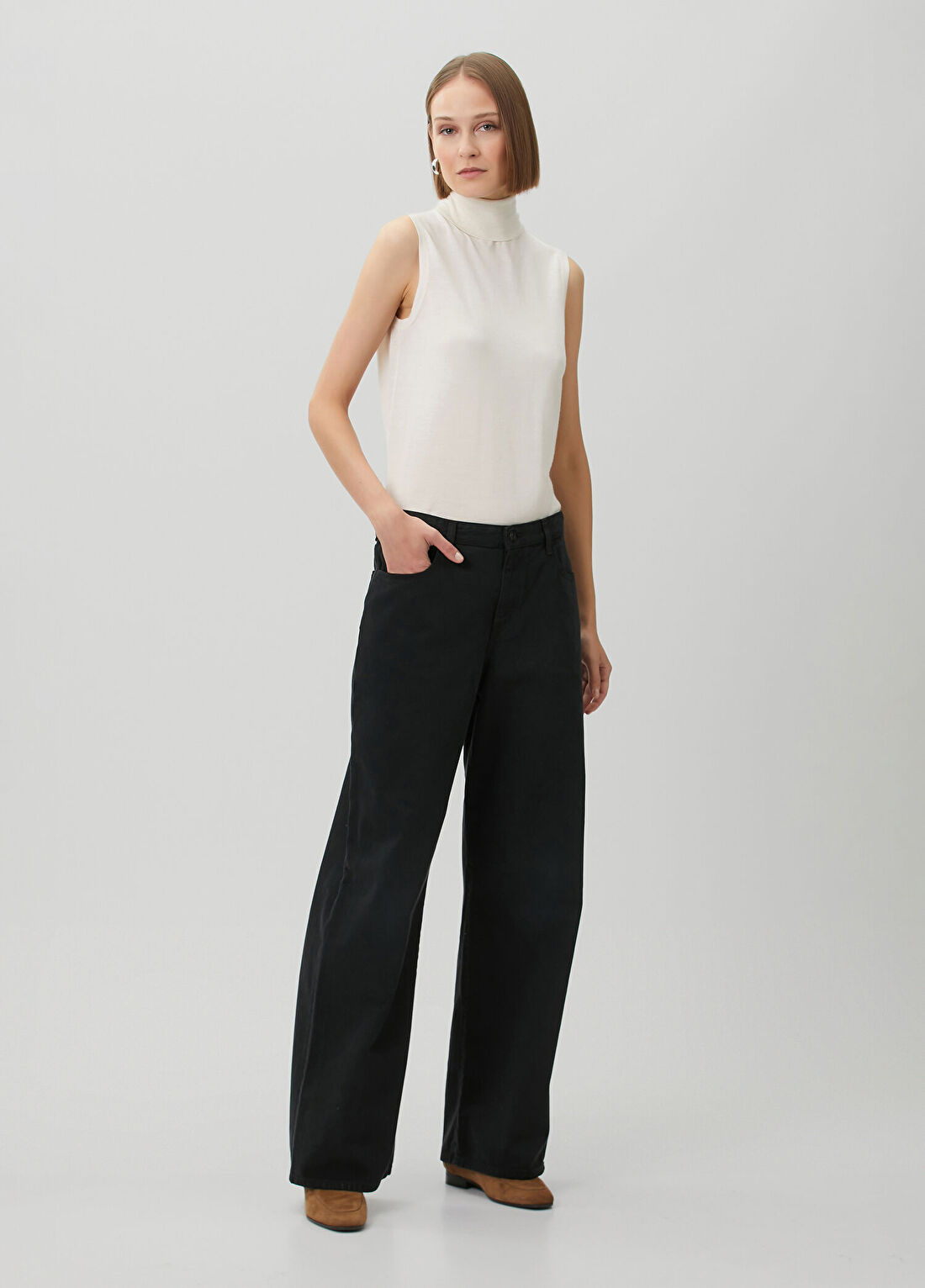 The Row Eglitta Siyah Jean Pantolon