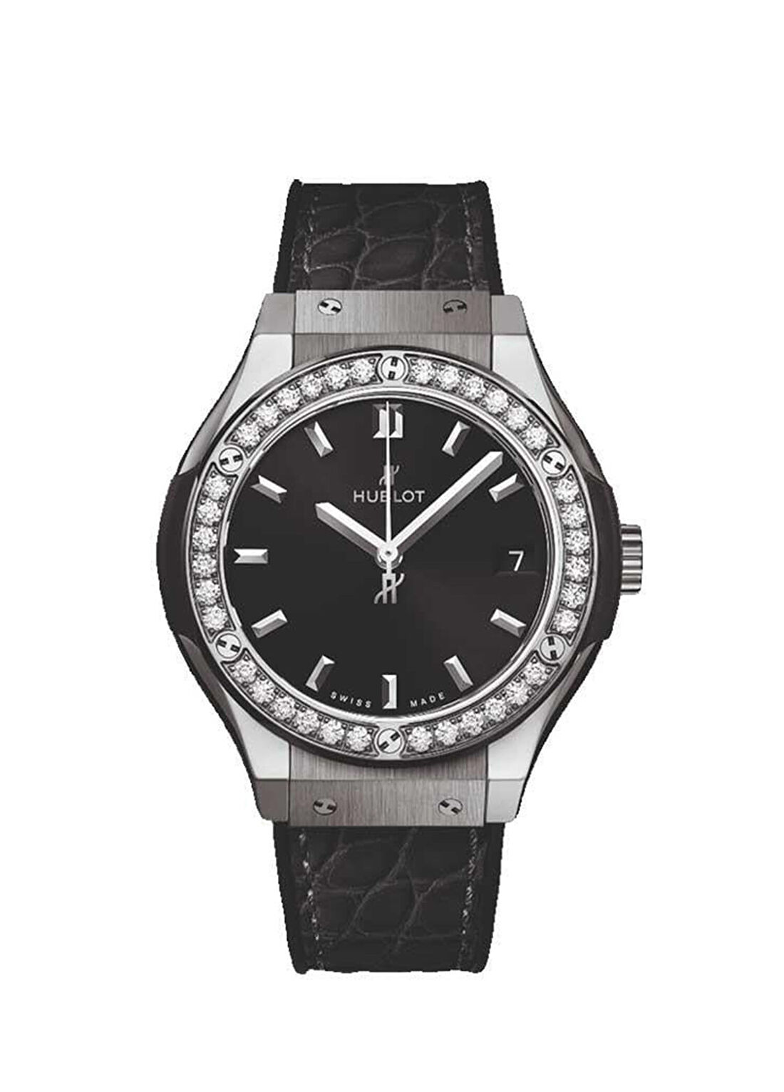 Hublot Classic Fusion Blue Diamonds Kadın Saat