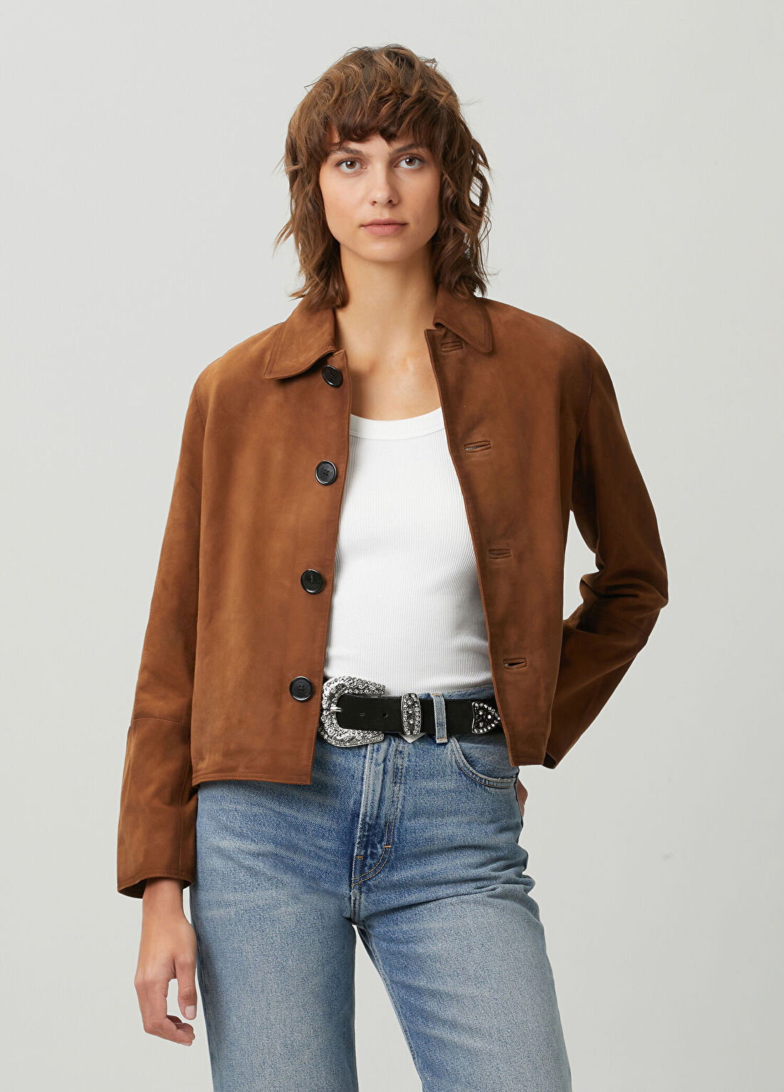Zadig&Voltaire Lessa Taba Süet Ceket