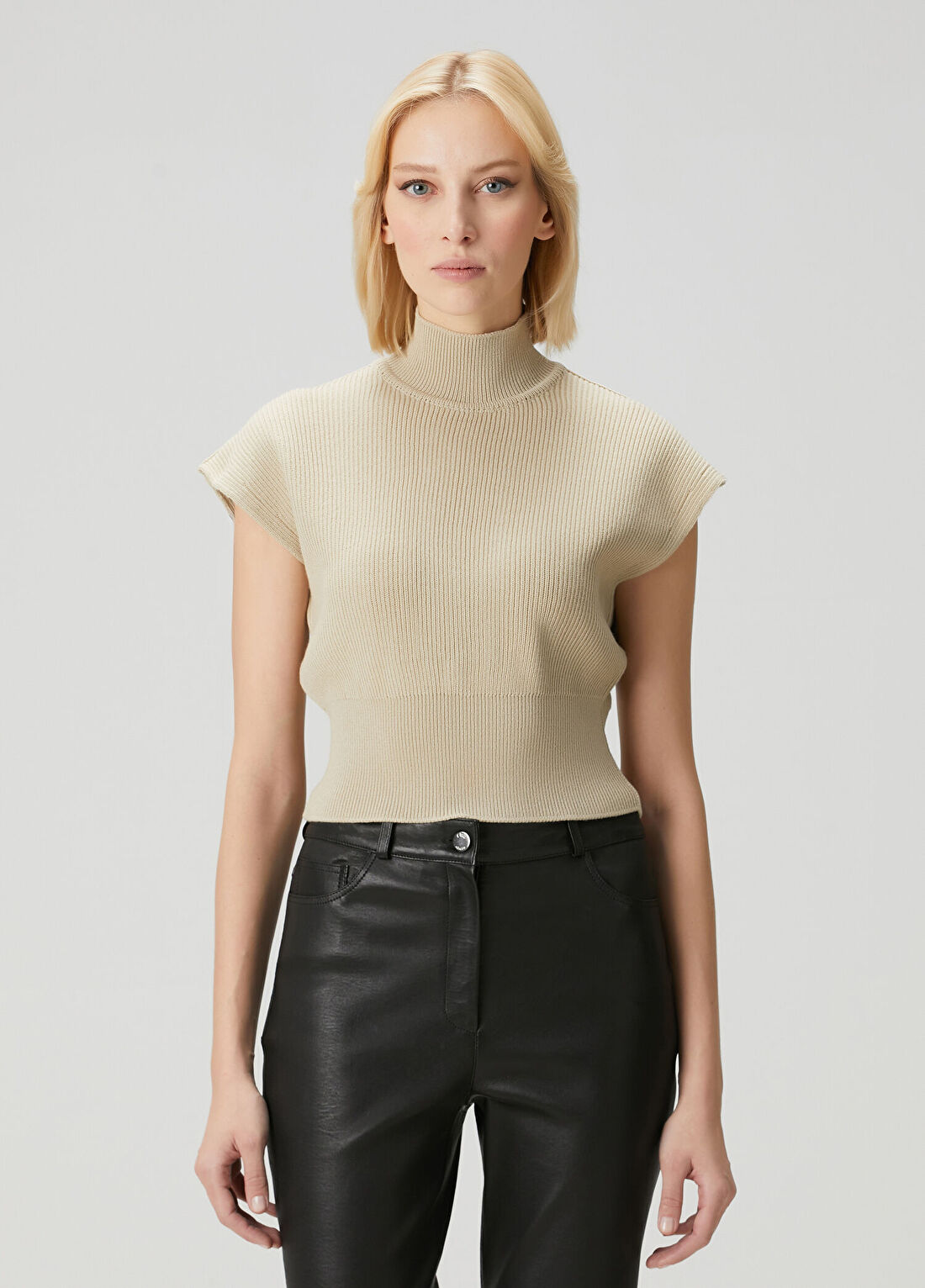 Rick Owens Bej Yün Triko görsel 3