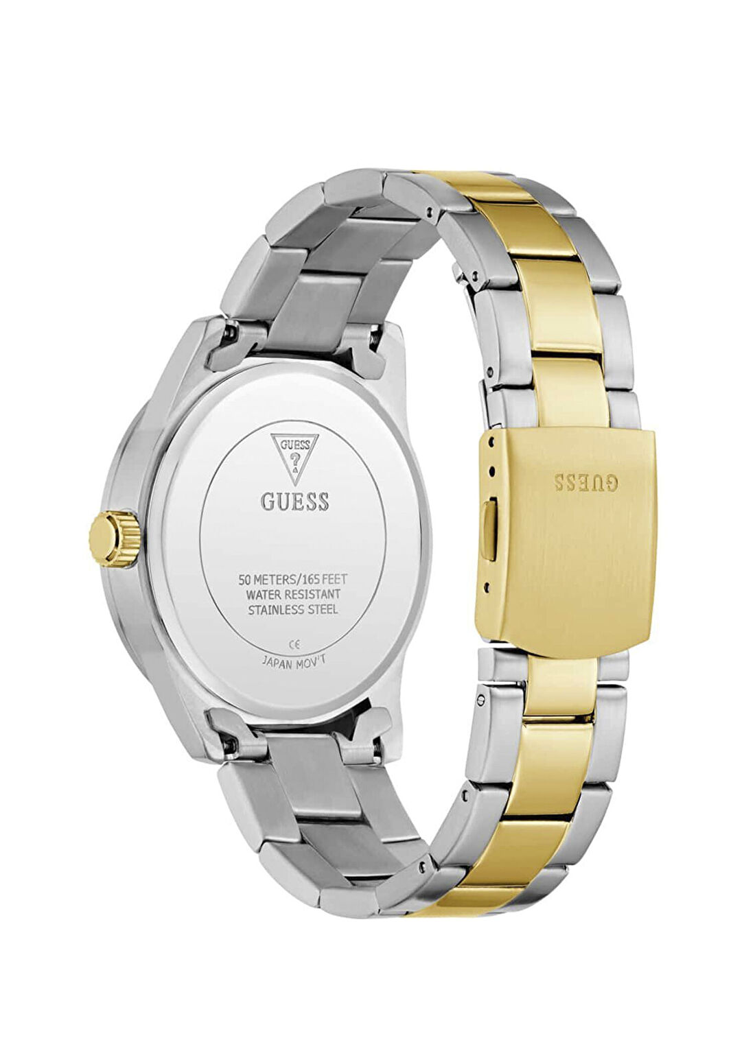 Guess GUGW0965G4 Altın Rengi Metalik Gri Çelik Erkek Kol Saati görsel 3