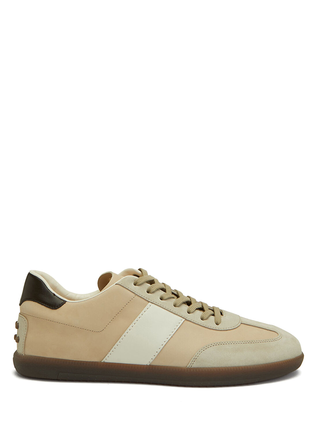 Tod's Bej Erkek Nubuk Deri Sneaker