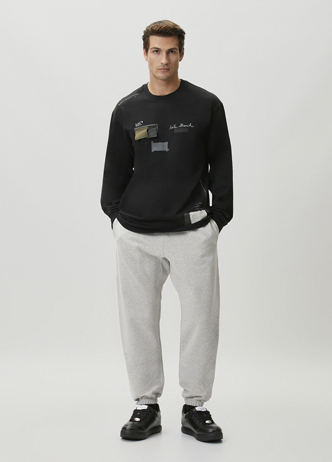 Givenchy Gri Jogger Eşofman Altı