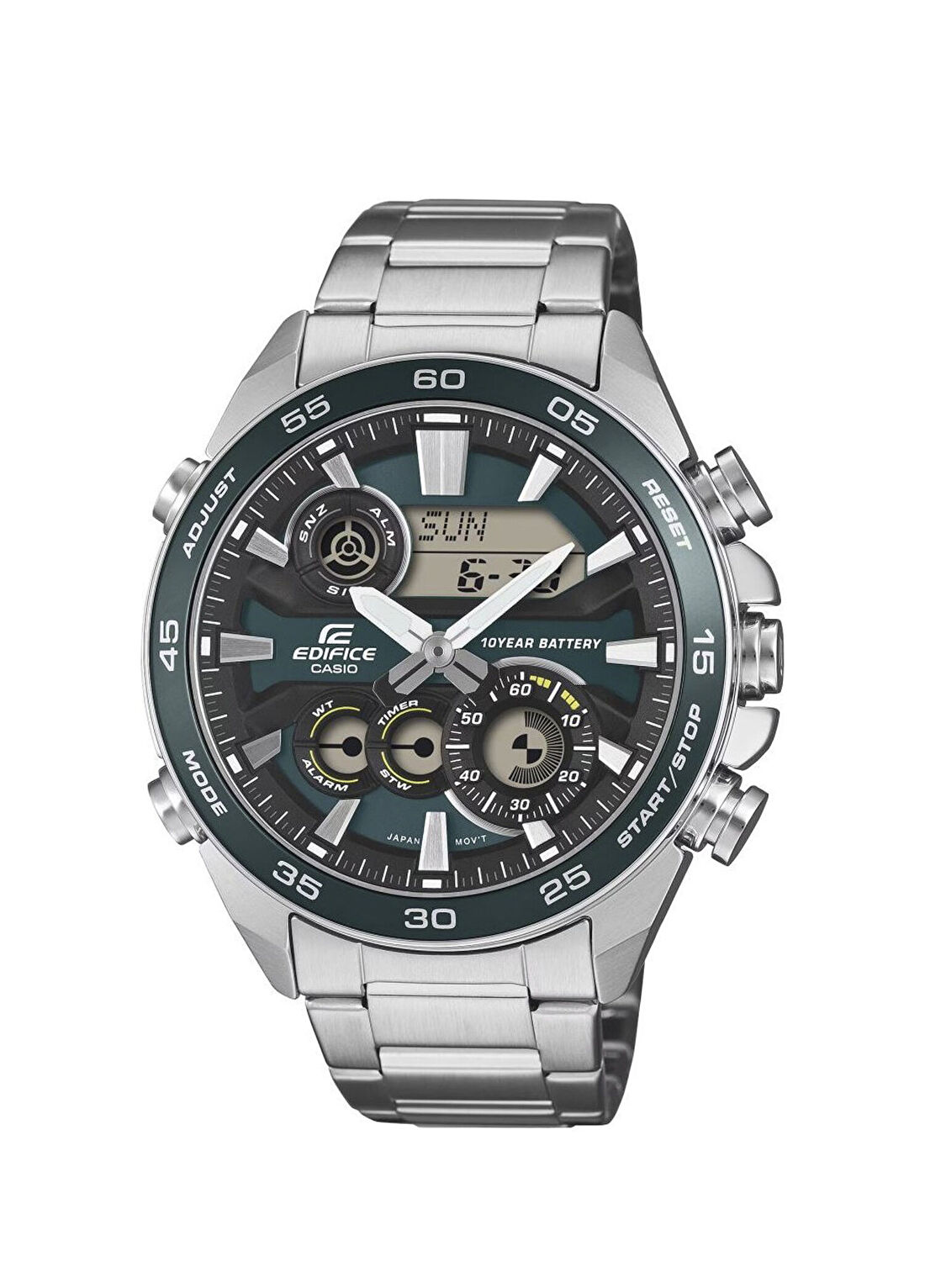 Casio ERA-130D-3ADF Gri Çelik Erkek Kol Saati