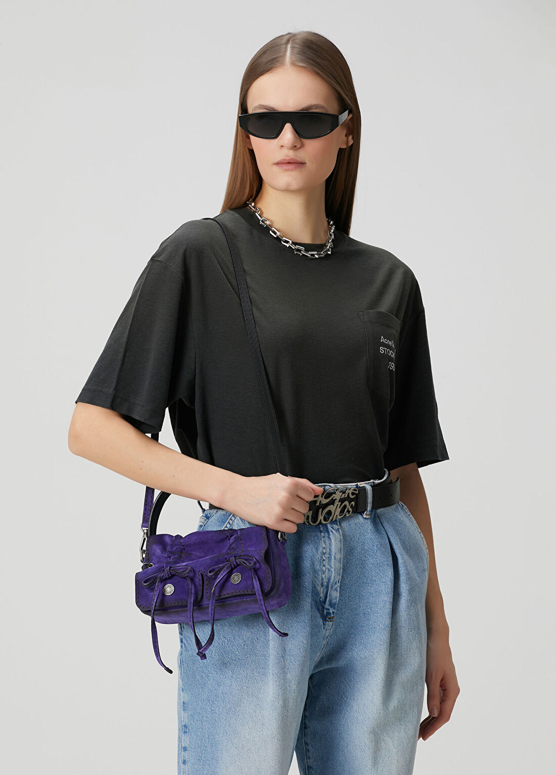 Acne Studios Siyah T-shirt