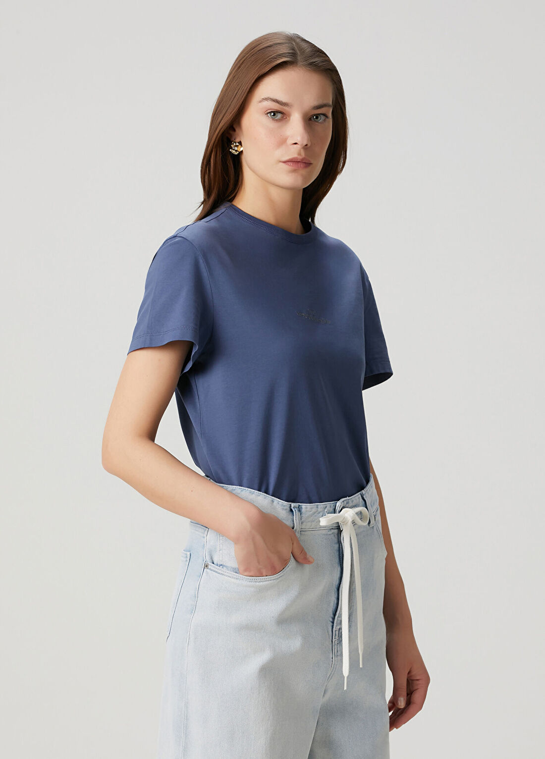 Maison Margiela Mavi T-shirt