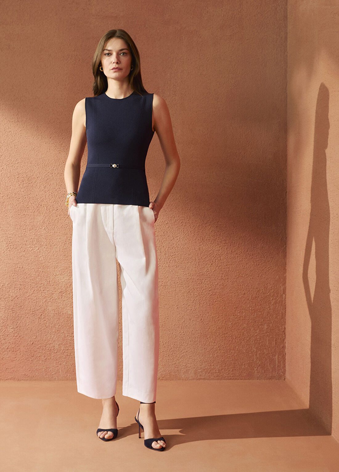 Beymen Collection Lacivert Kemer Detaylı Atlet