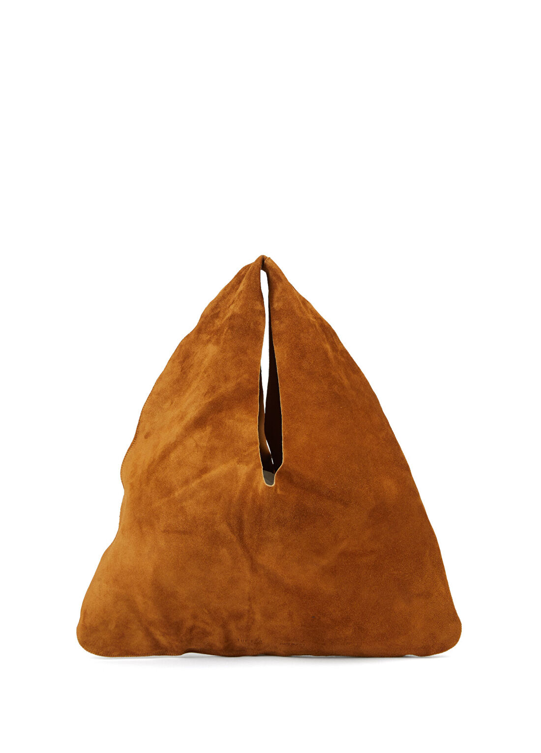 The Row Bindle Tote Karamel Kadın Süet Çanta görsel 4