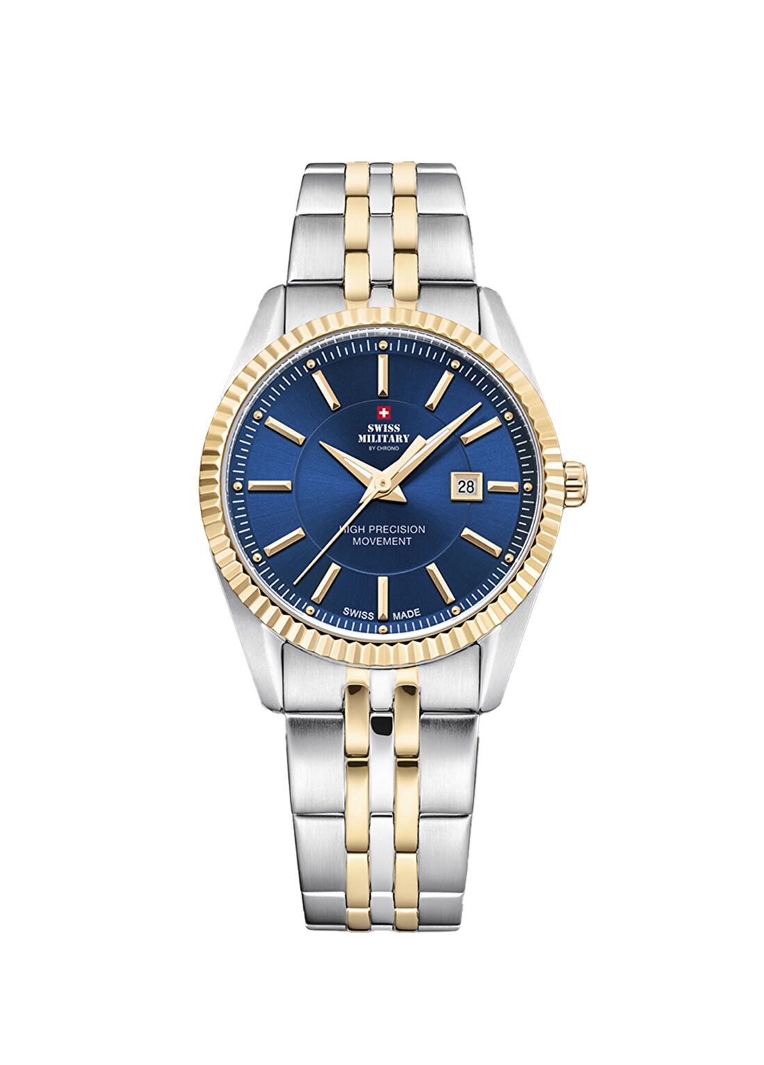 Swiss Military By Chrono SM34066.09 Altın Sarısı Çelik Kadın Kol Saati