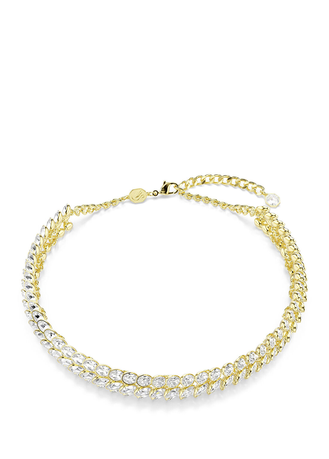 Swarovski Idyllıa Choker Cry Gos Altın Kaplama Kadın Bilezik 5723541