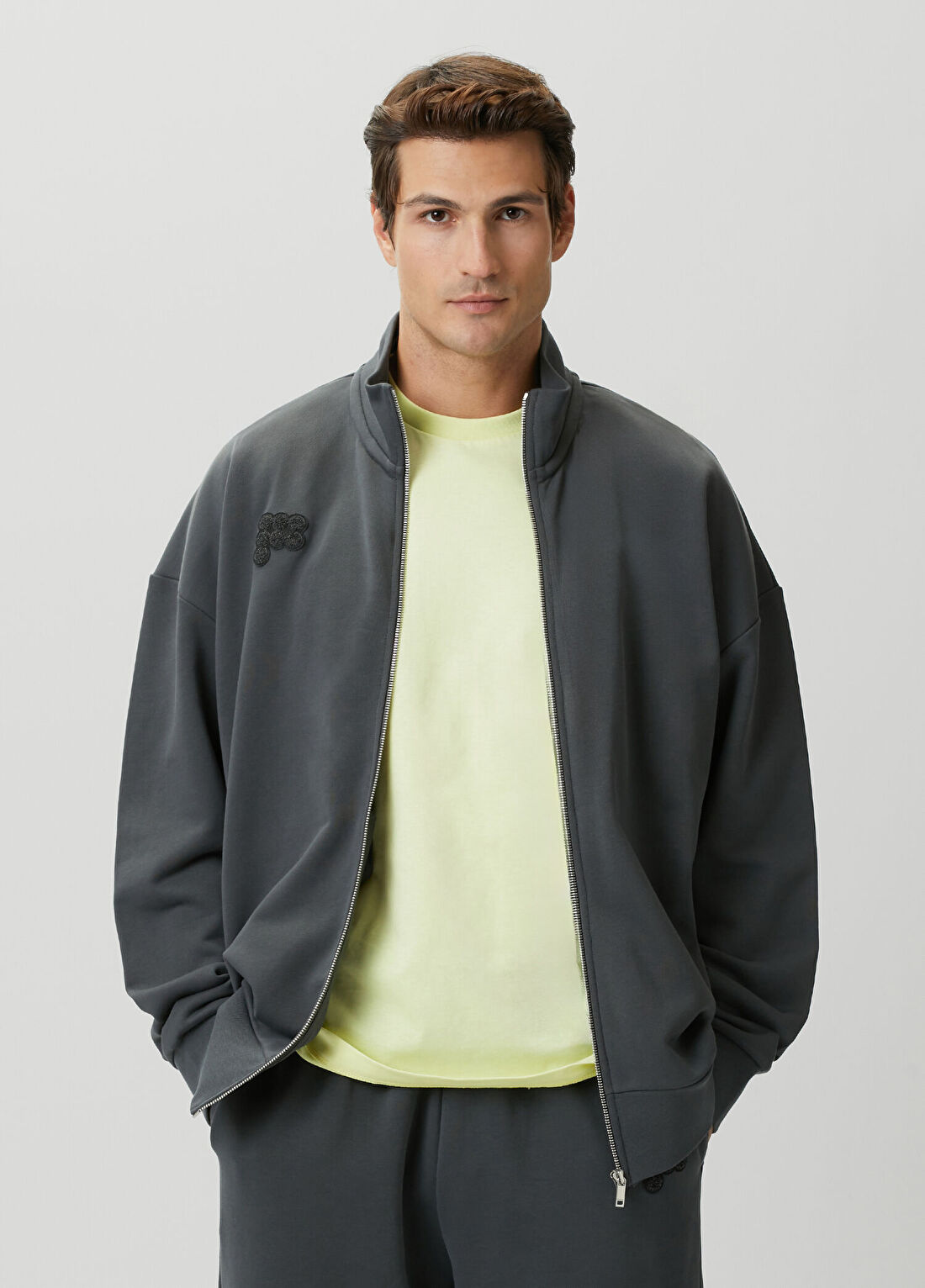 Pangaia Antrasit Sweatshirt