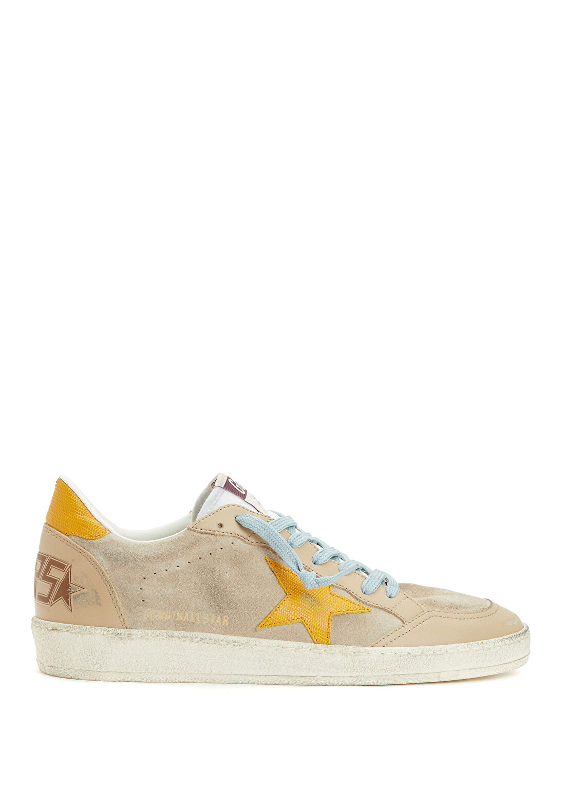 Golden Goose BallStar Bej Erkek Deri Sneaker