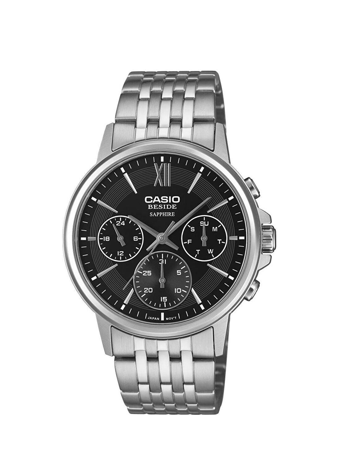 Casio BMS-300D-1AVDF Gri Çelik Erkek Kol Saati