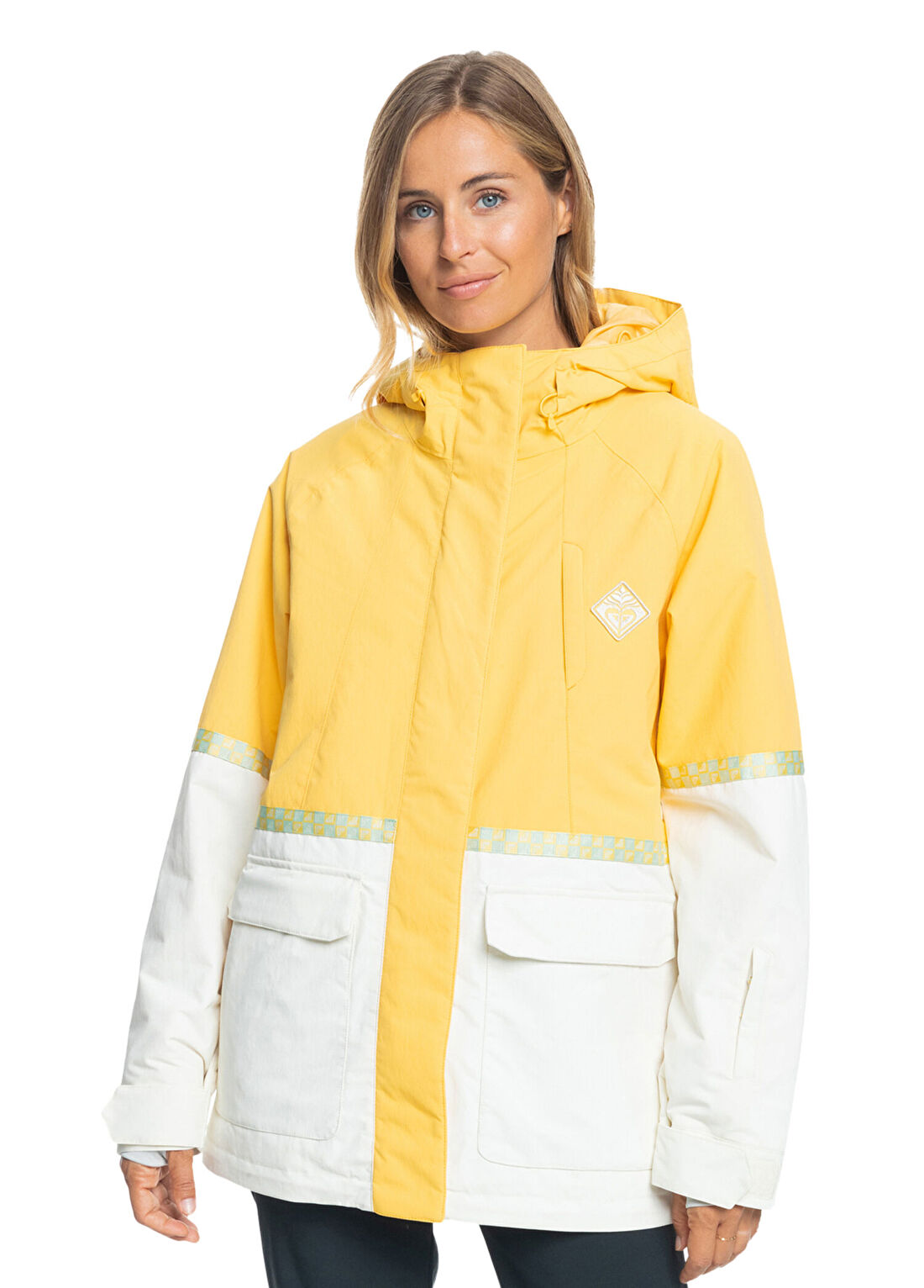 Roxy Ritual JK Sarı Kadın Kayak Snowboard Montu