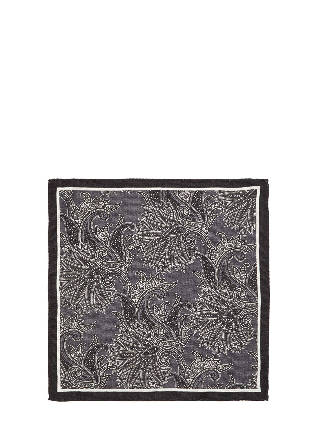 Beymen Collection Siyah İpek Poşet Mendil