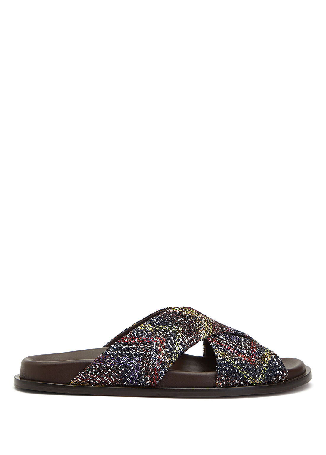 Missoni Viola Colorblocked Kadın Terlik