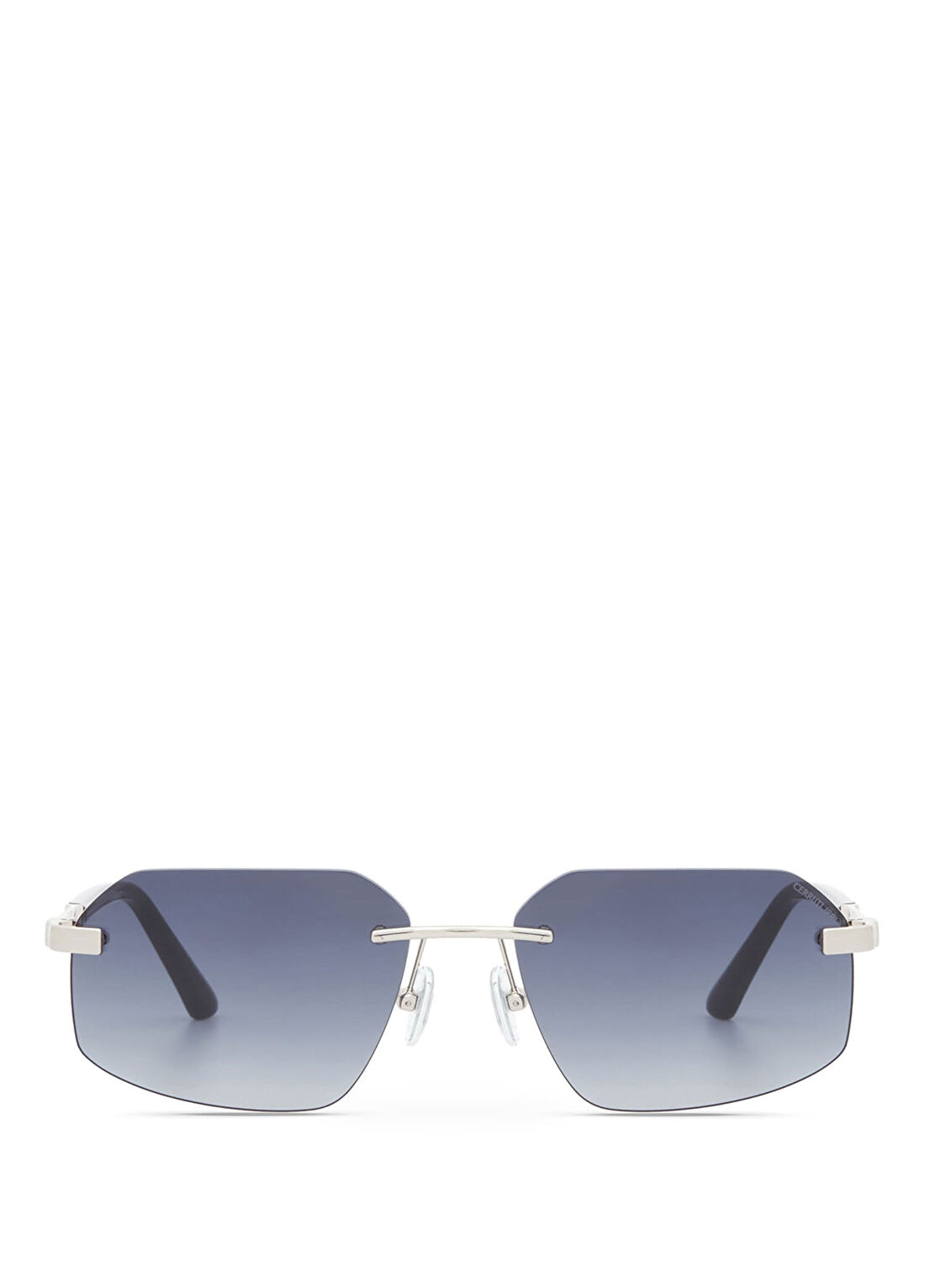 Cerruti 1881 CR 80125 C1 Silver Metal Erkek Güneş Gözlüğü görsel 2
