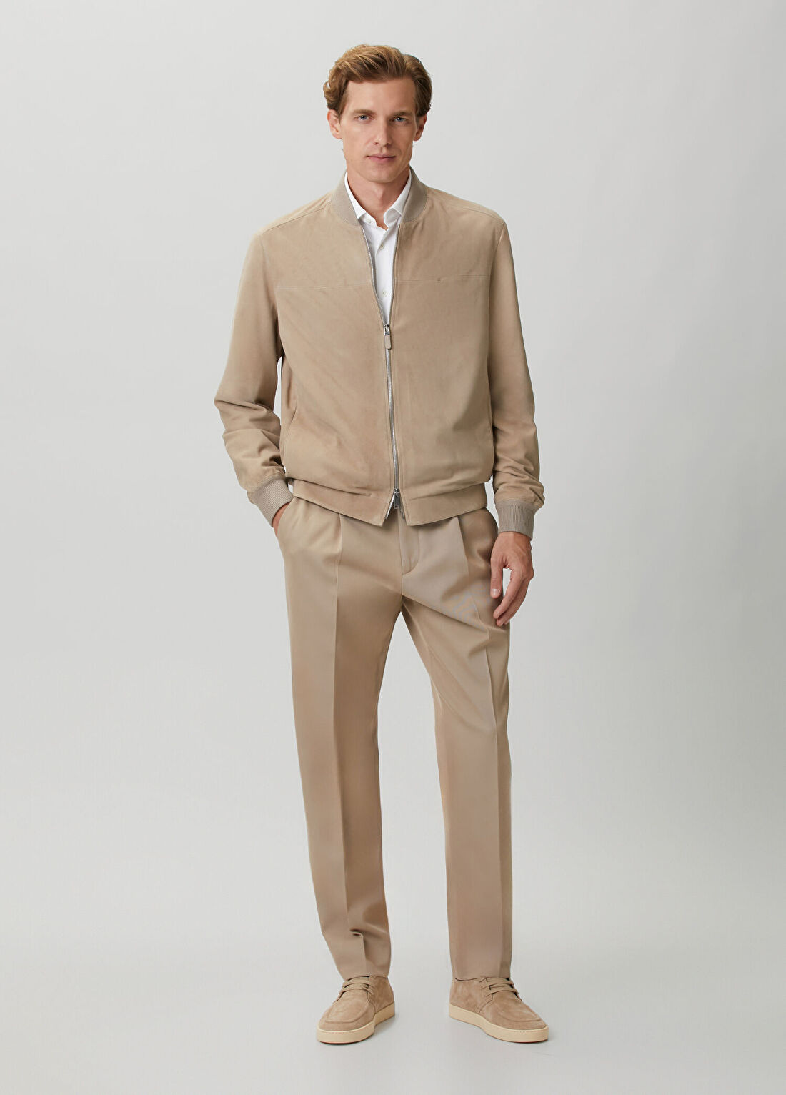Zegna Bej Pantolon