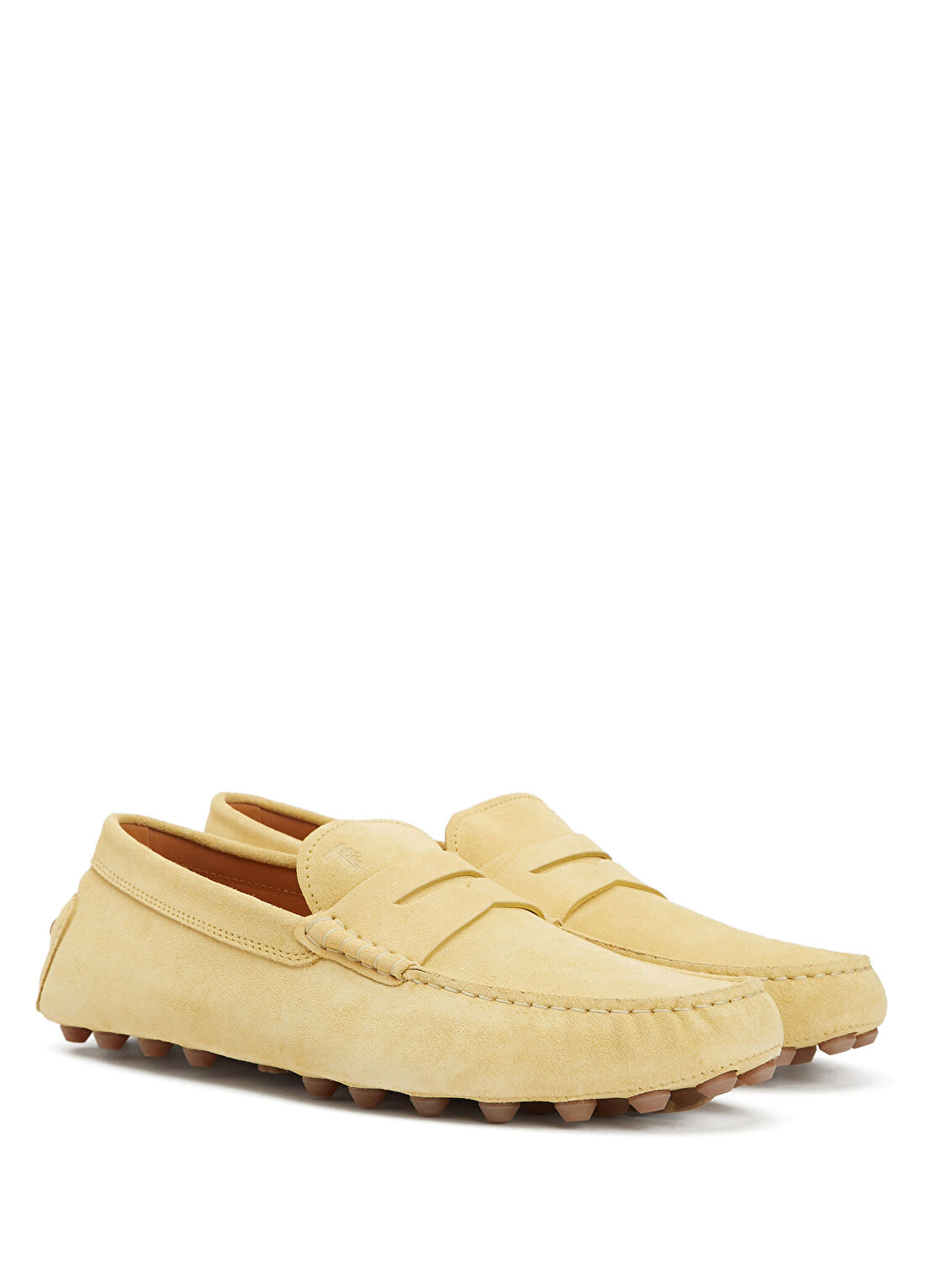 Tod's Sarı Erkek Deri Driver görsel 2
