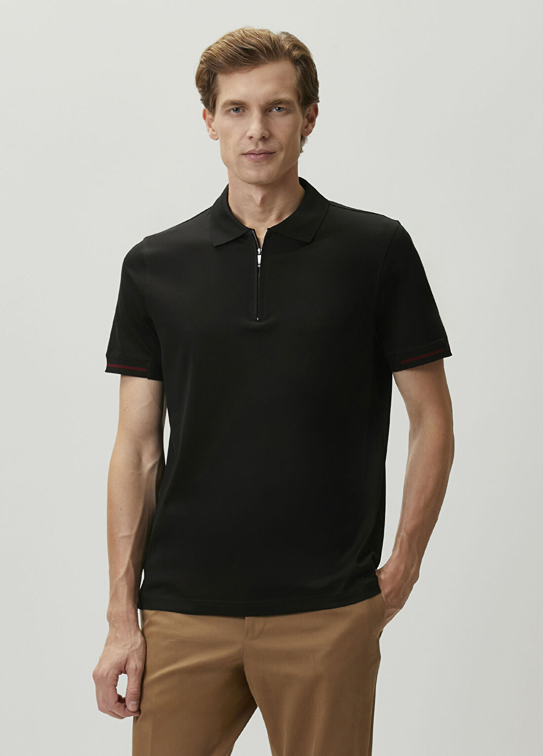 Pal Zileri Siyah Polo T-shirt