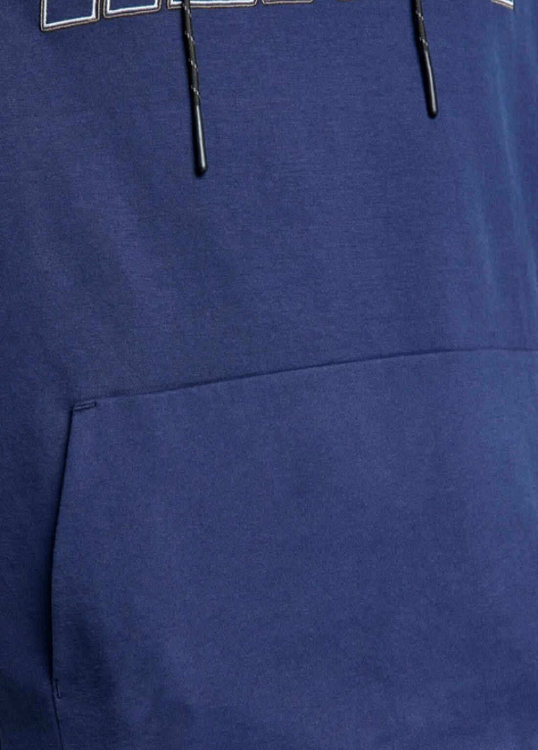 Slam Mavi Logo Detaylı Kapüşonulu Erkek Sweatshirt görsel 3