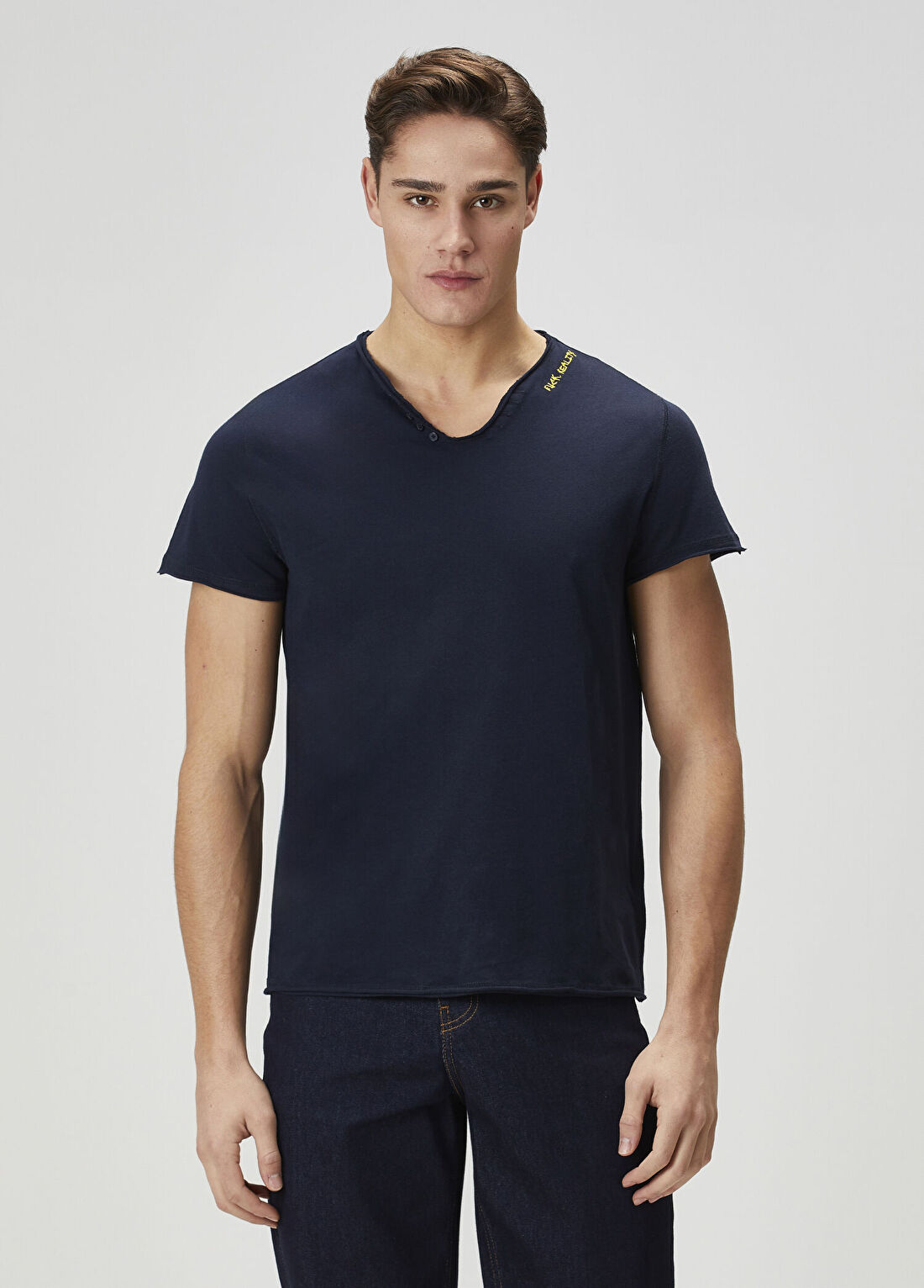 Zadig&Voltaire Monastir Lacivert T-shirt