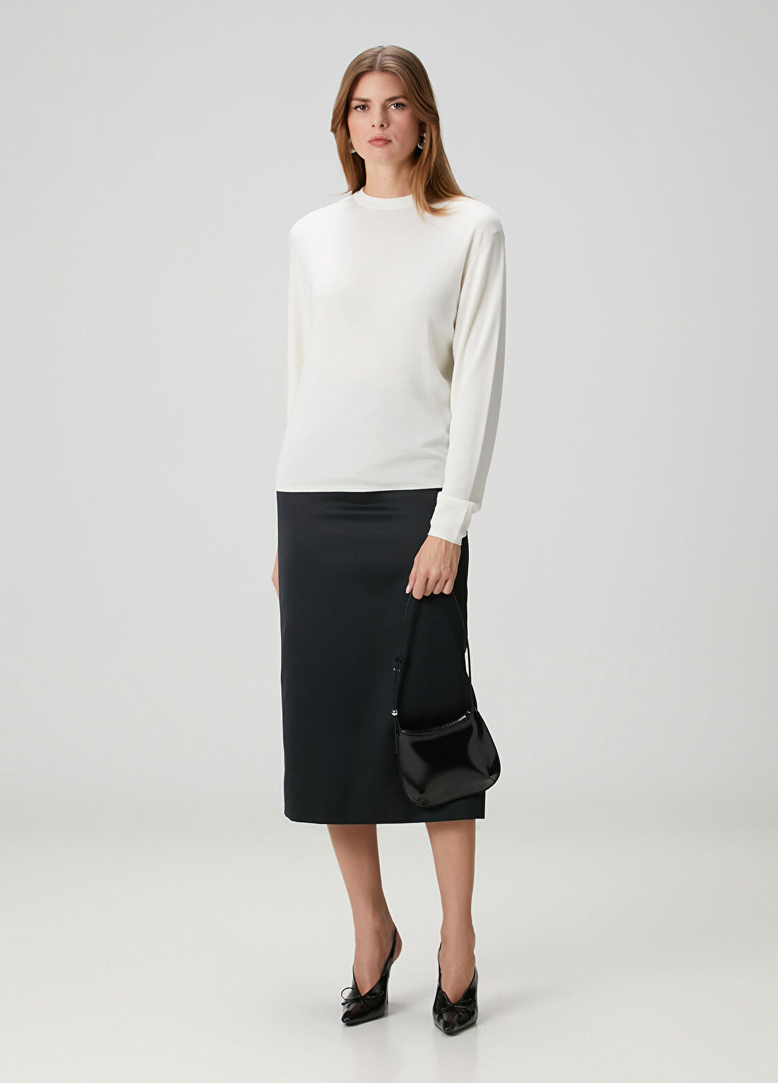 Jacquemus Romarin Beyaz Yün Triko görsel 2