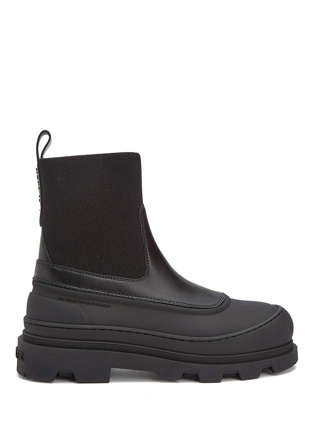 Moncler Vera Siyah Kadın Deri Bot