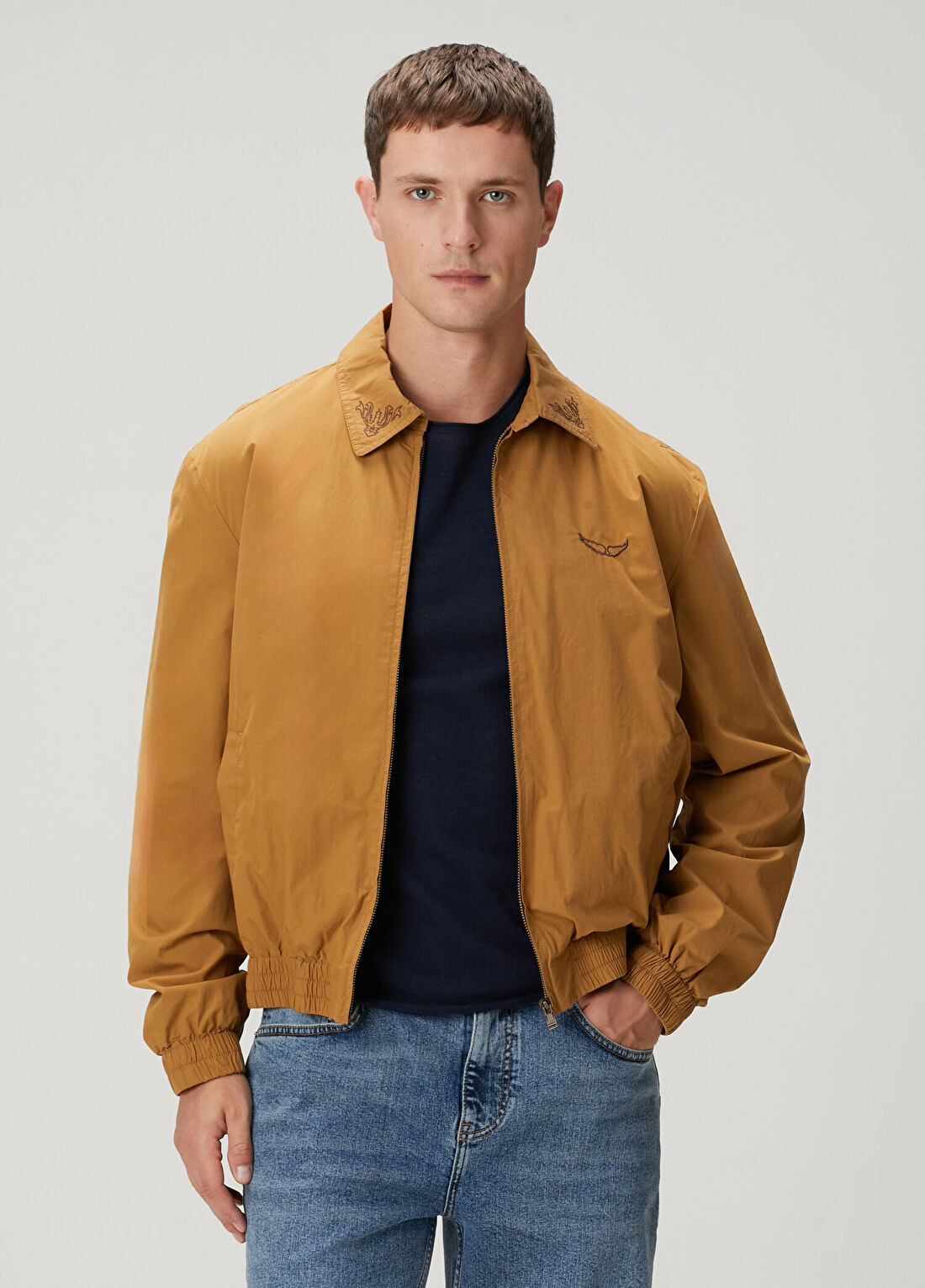 Zadig&Voltaire Taba Nakış Detaylı Mont