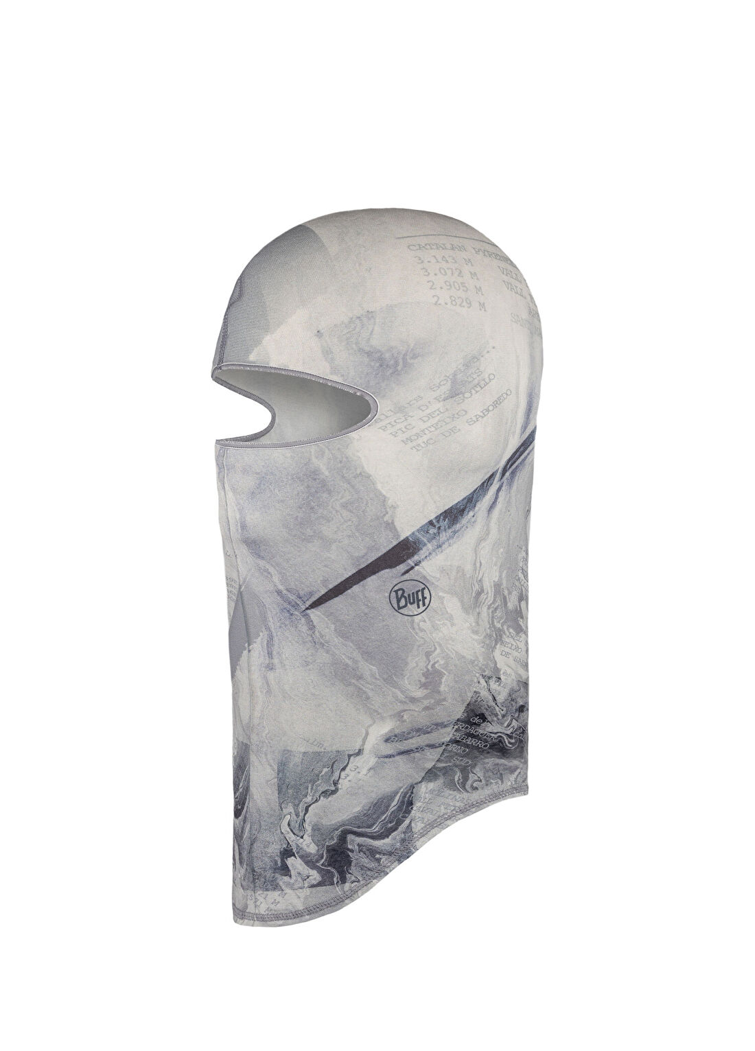 Buff Ecostretch Asphalt Grey Balaclava Unisex Maske
