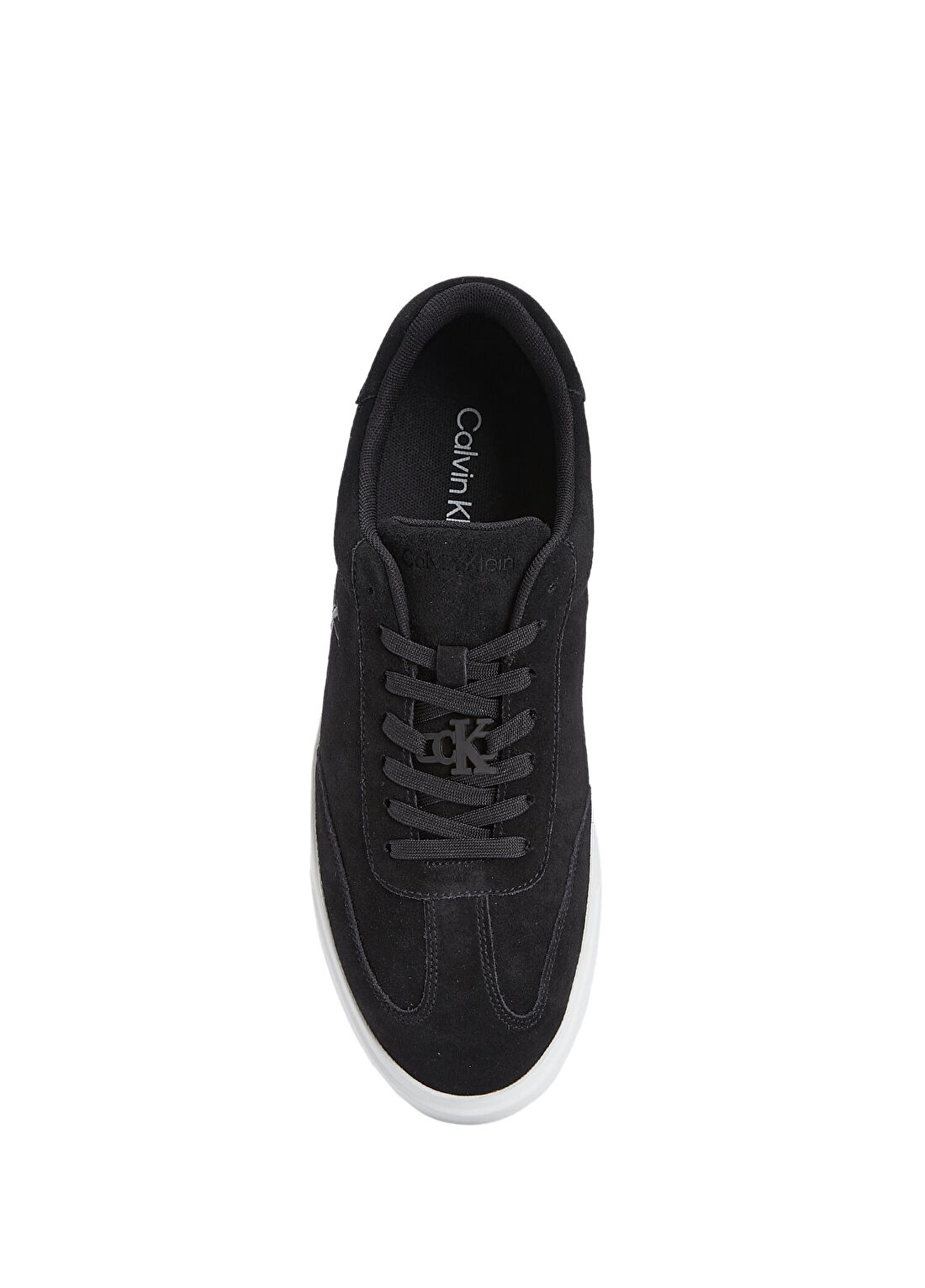 Calvin Klein Siyah Erkek Süet Sneaker görsel 4