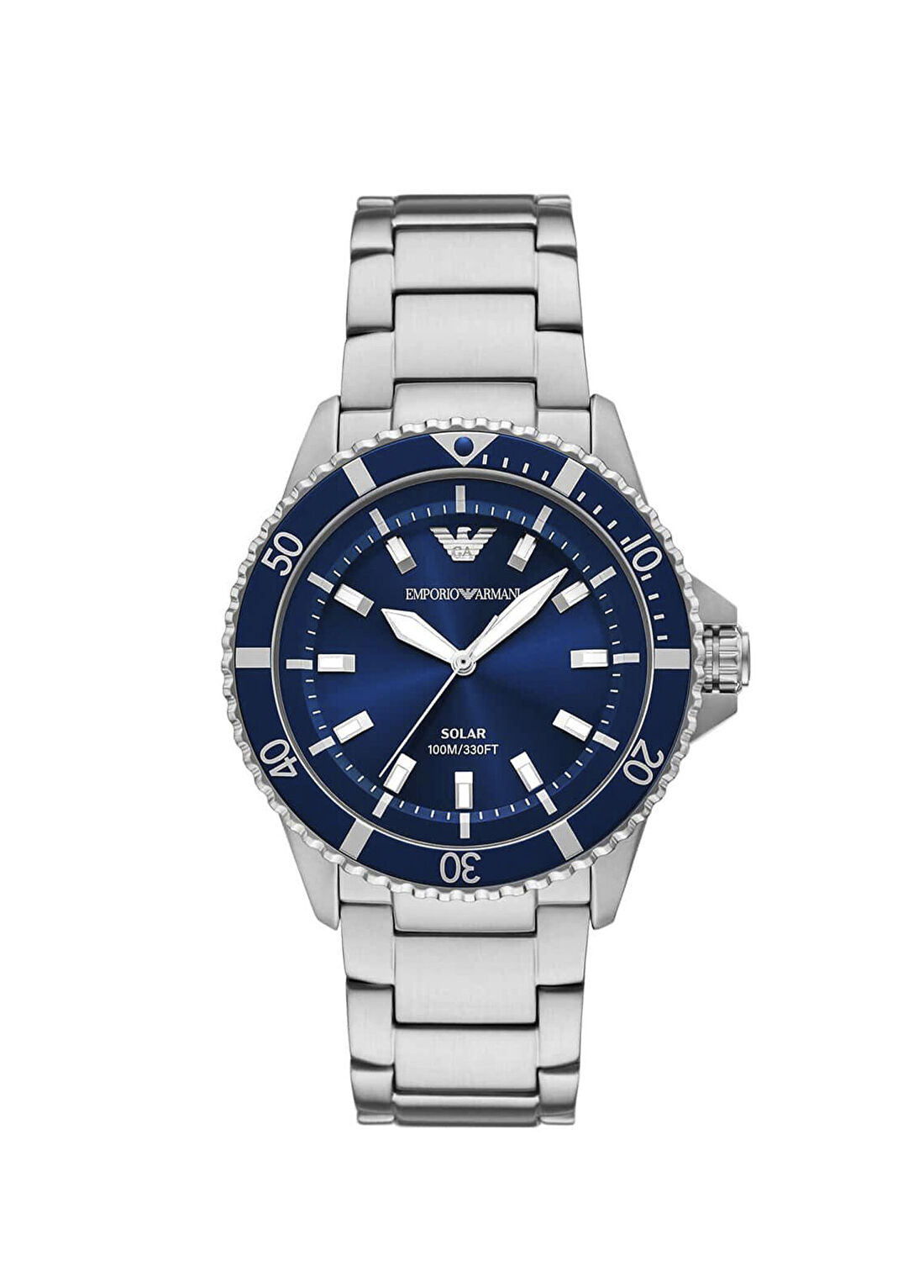 Emporio Armani AR11697 Metalik Gri Çelik Erkek Kol Saati