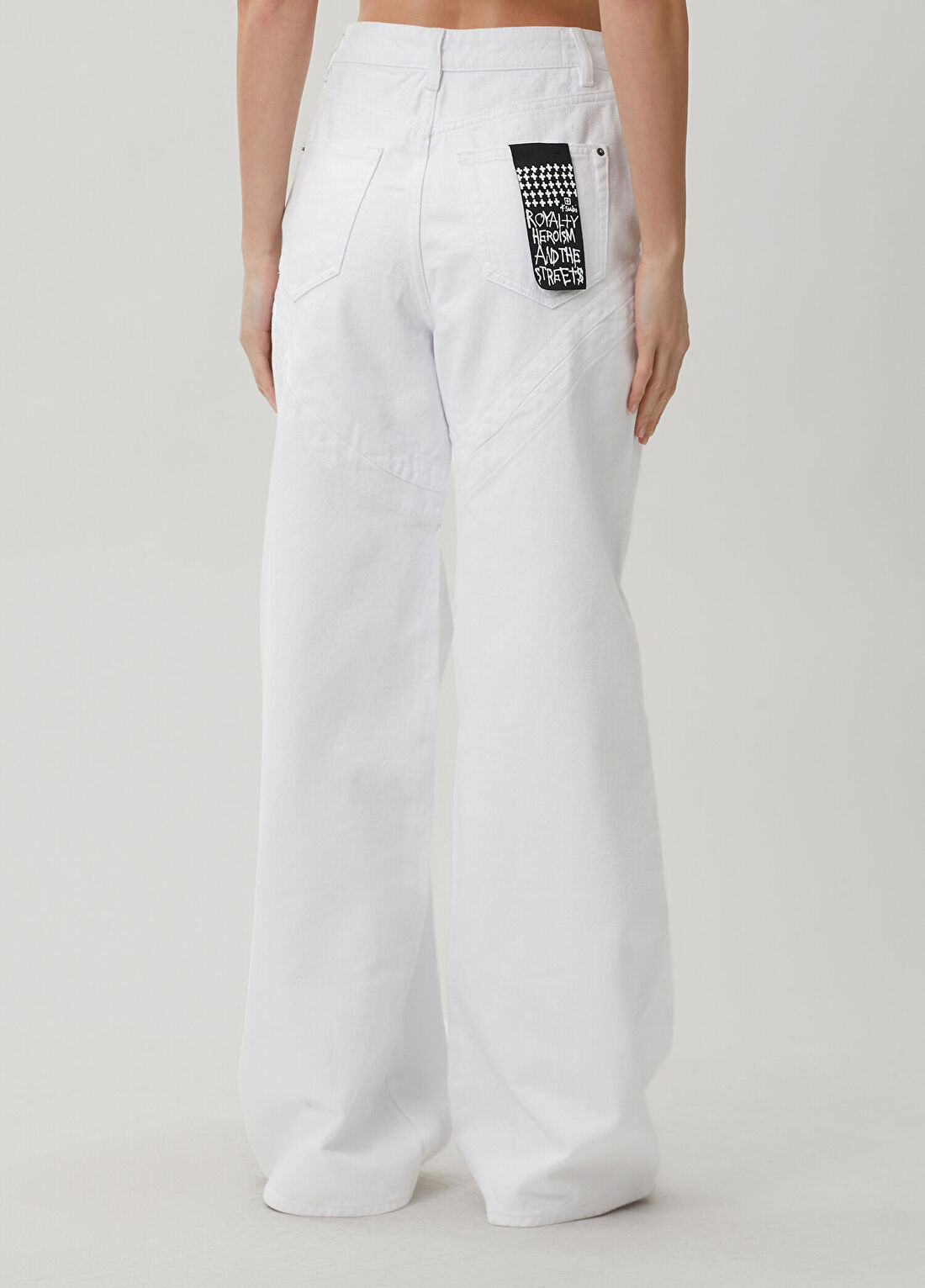 KSUBI Beyaz Jean Pantolon görsel 4