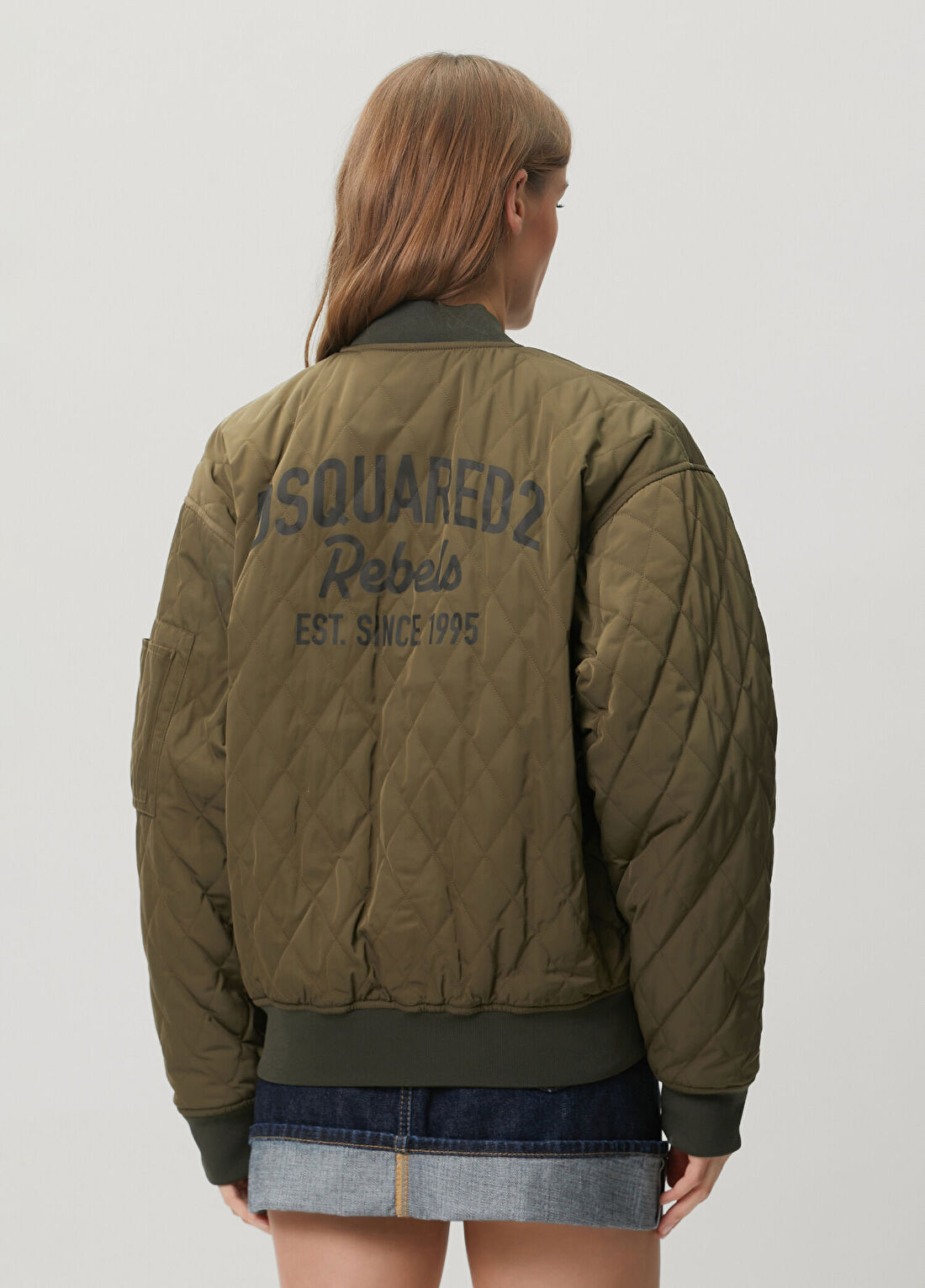 Dsquared2 Haki Kapitone Ceket görsel 4